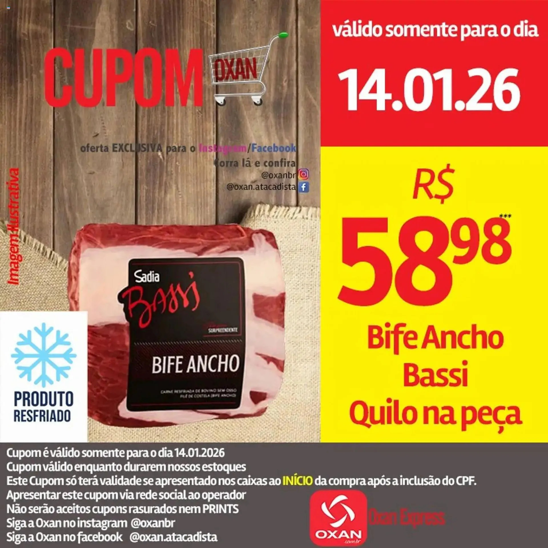 Encarte de Catálogo Oxan Atacadista 14 de janeiro até 14 de janeiro 2026 - Pagina 1