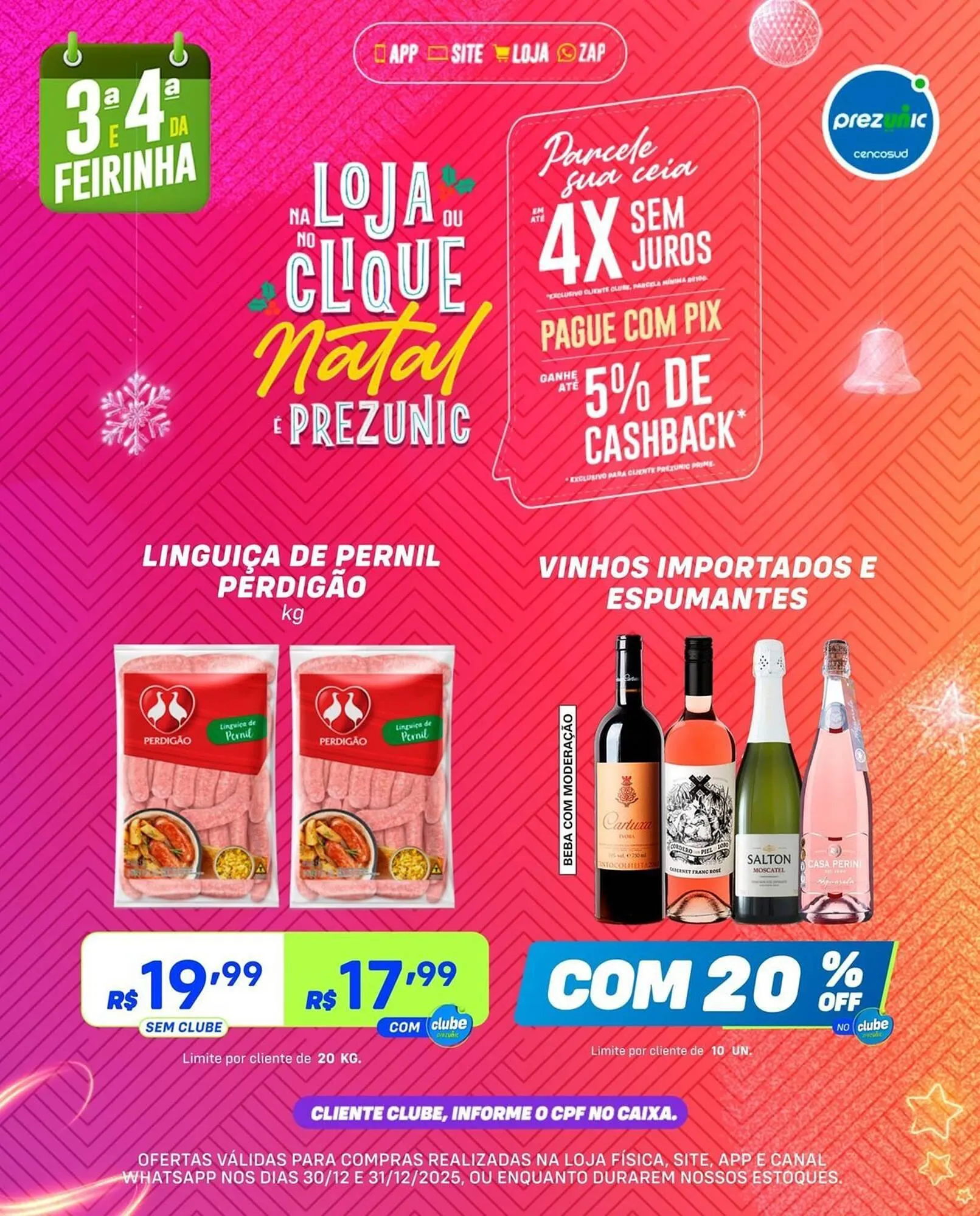Encarte de Encarte Prezunic 30 de dezembro até 31 de dezembro 2025 - Pagina 6