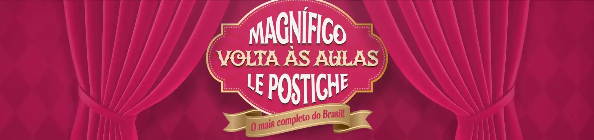Magníficio Volta Às Aulas Le Postiche - 1