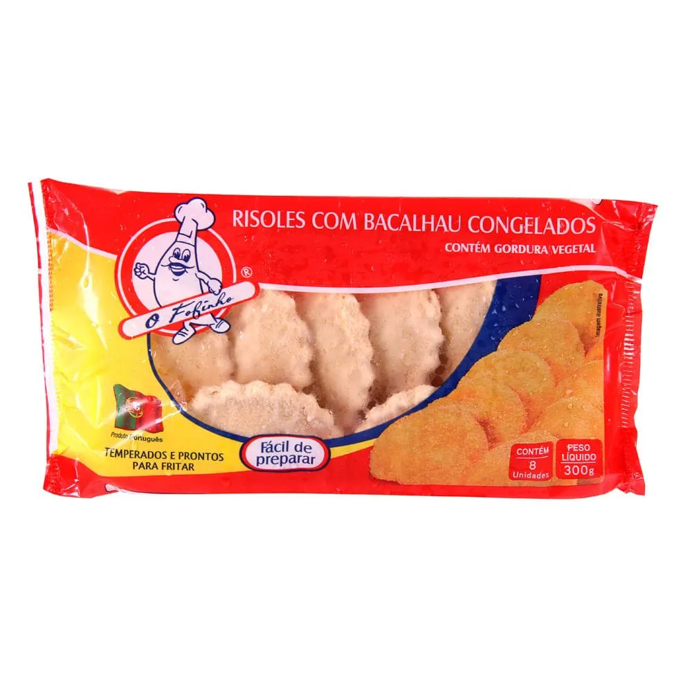 Risole Com Bacalhau Fofinho 300g