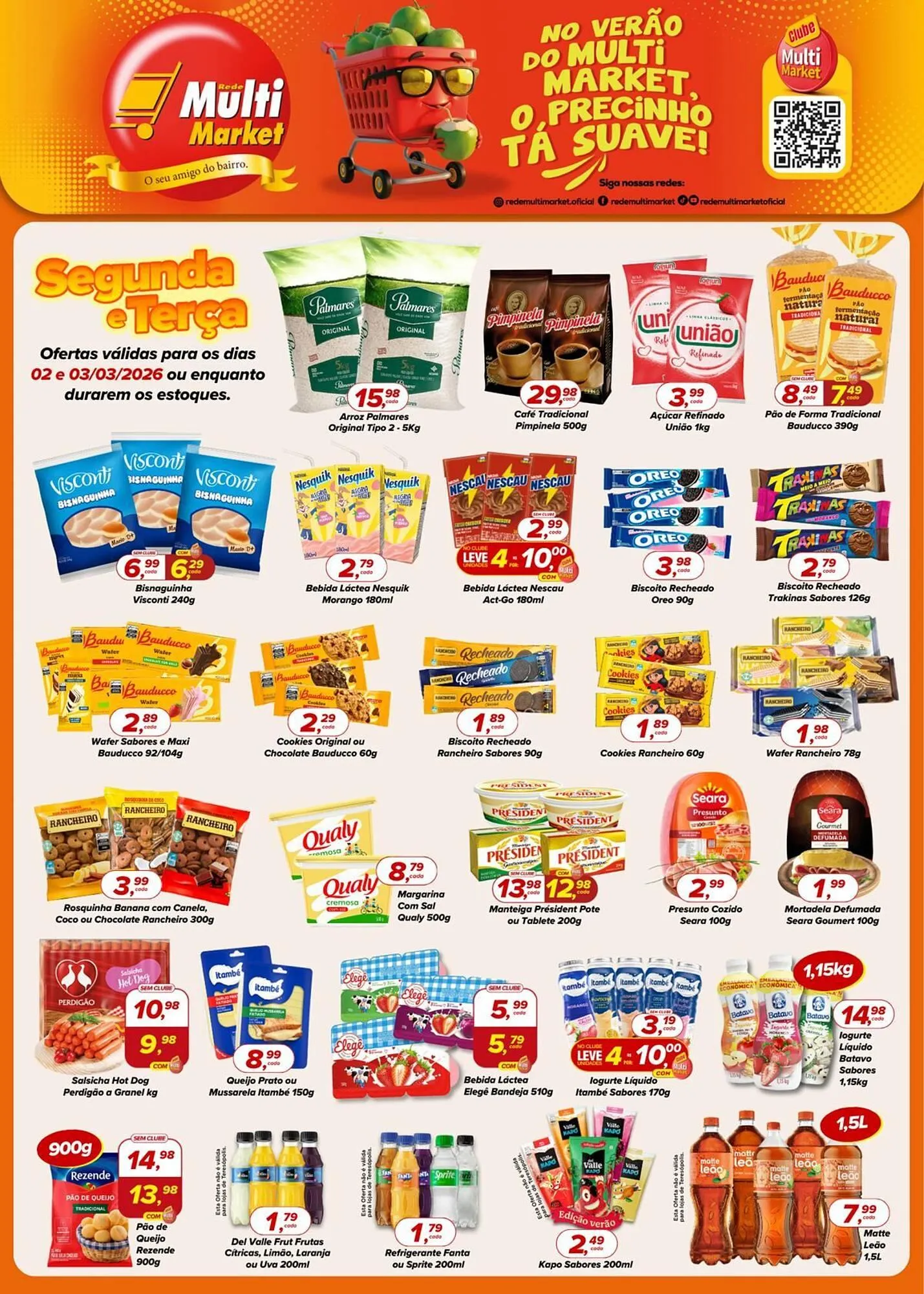 Encarte de Encarte Rede Multi Market 2 de março até 3 de março 2026 - Pagina 1
