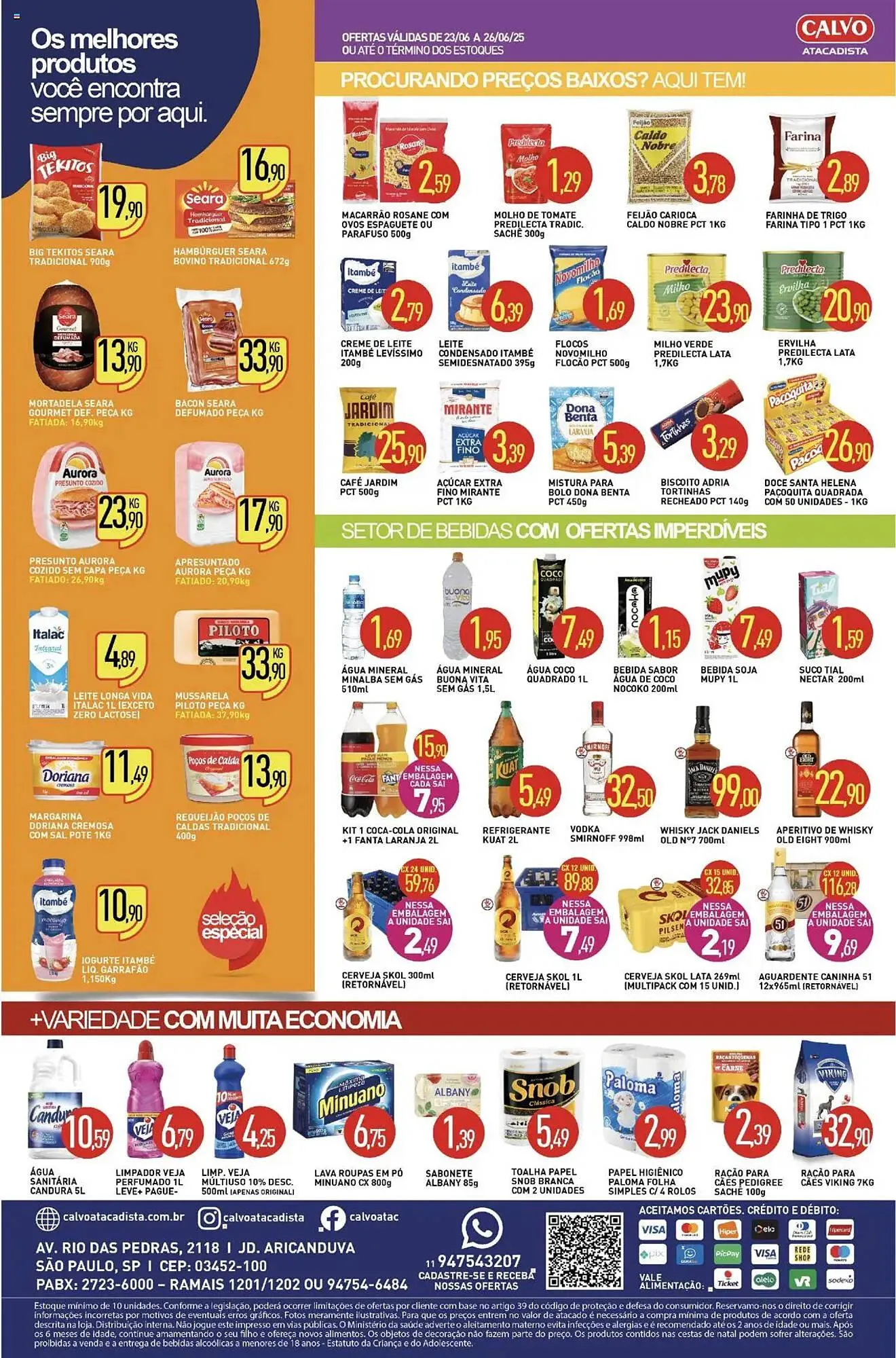 Encarte de Catálogo Calvo Atacadista 23 de junho até 27 de junho 2025 - Pagina 2