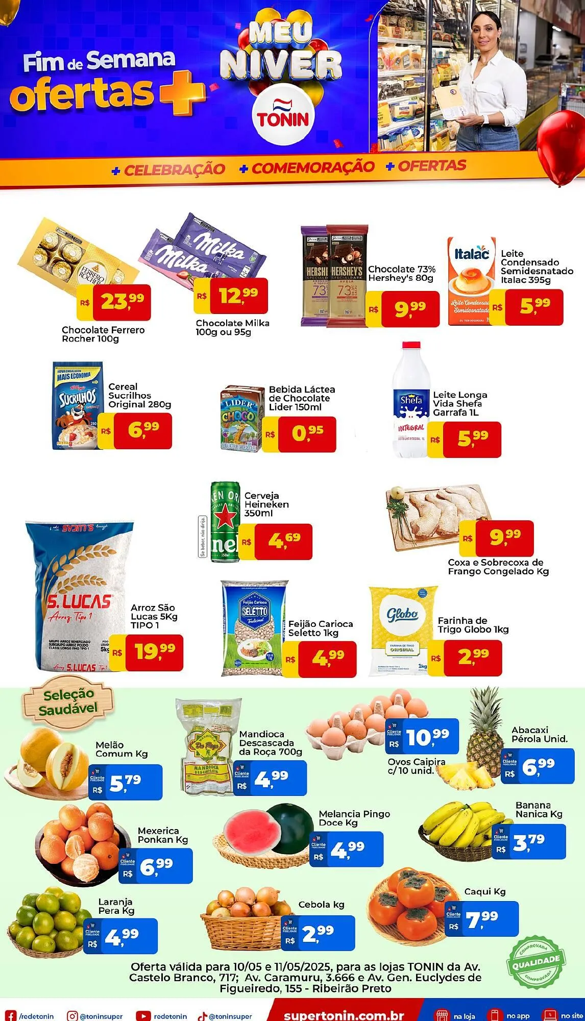 Encarte de Catálogo Tonin Superatacado 10 de maio até 11 de maio 2025 - Pagina 1