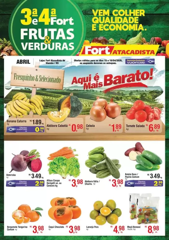 Encarte de Ampla seleção de ofertas 15 de abril até 16 de abril 2025 - Pagina 1