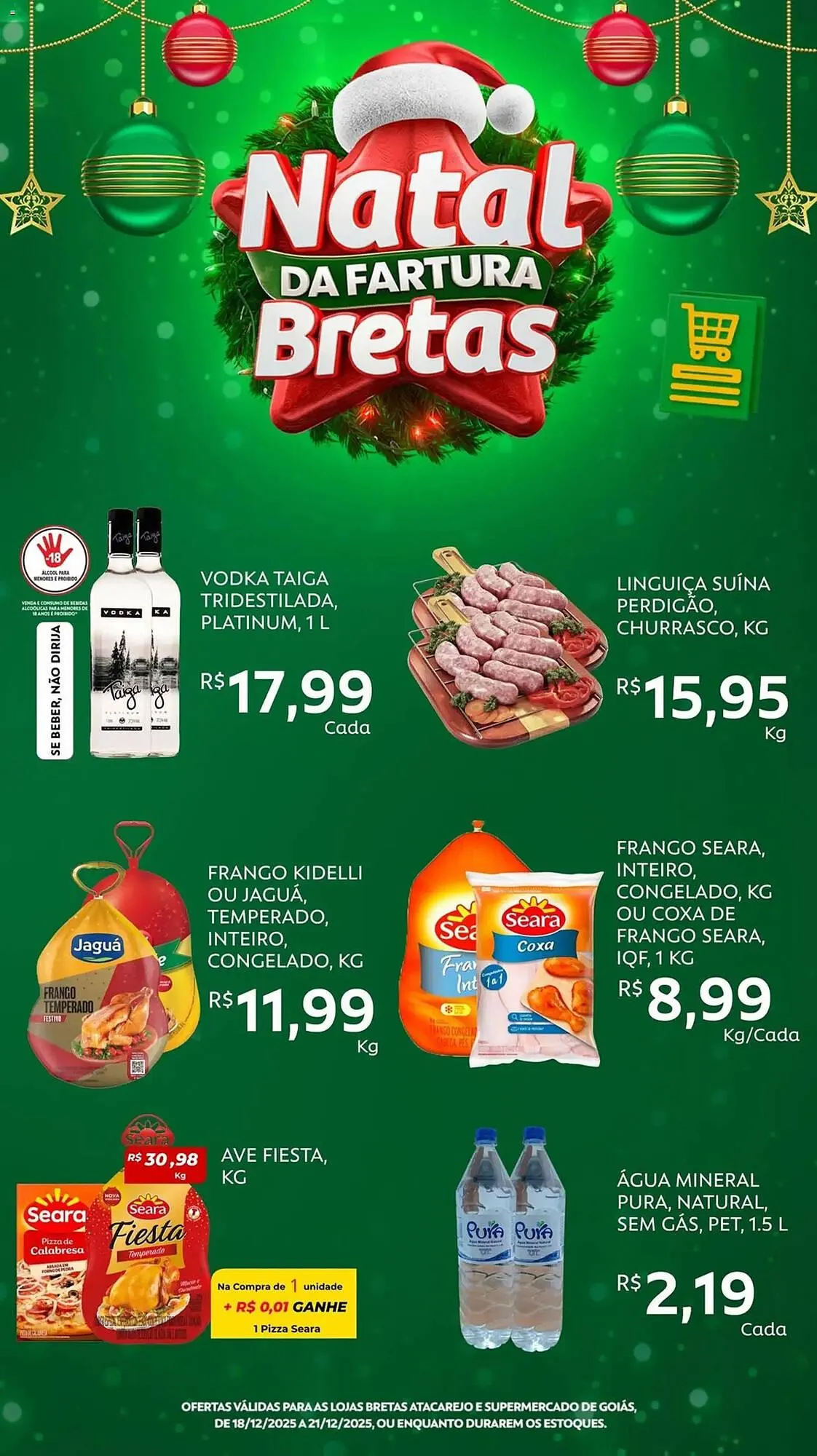 Encarte de Catálogo Supermercados Bretas 18 de dezembro até 21 de dezembro 2025 - Pagina 5