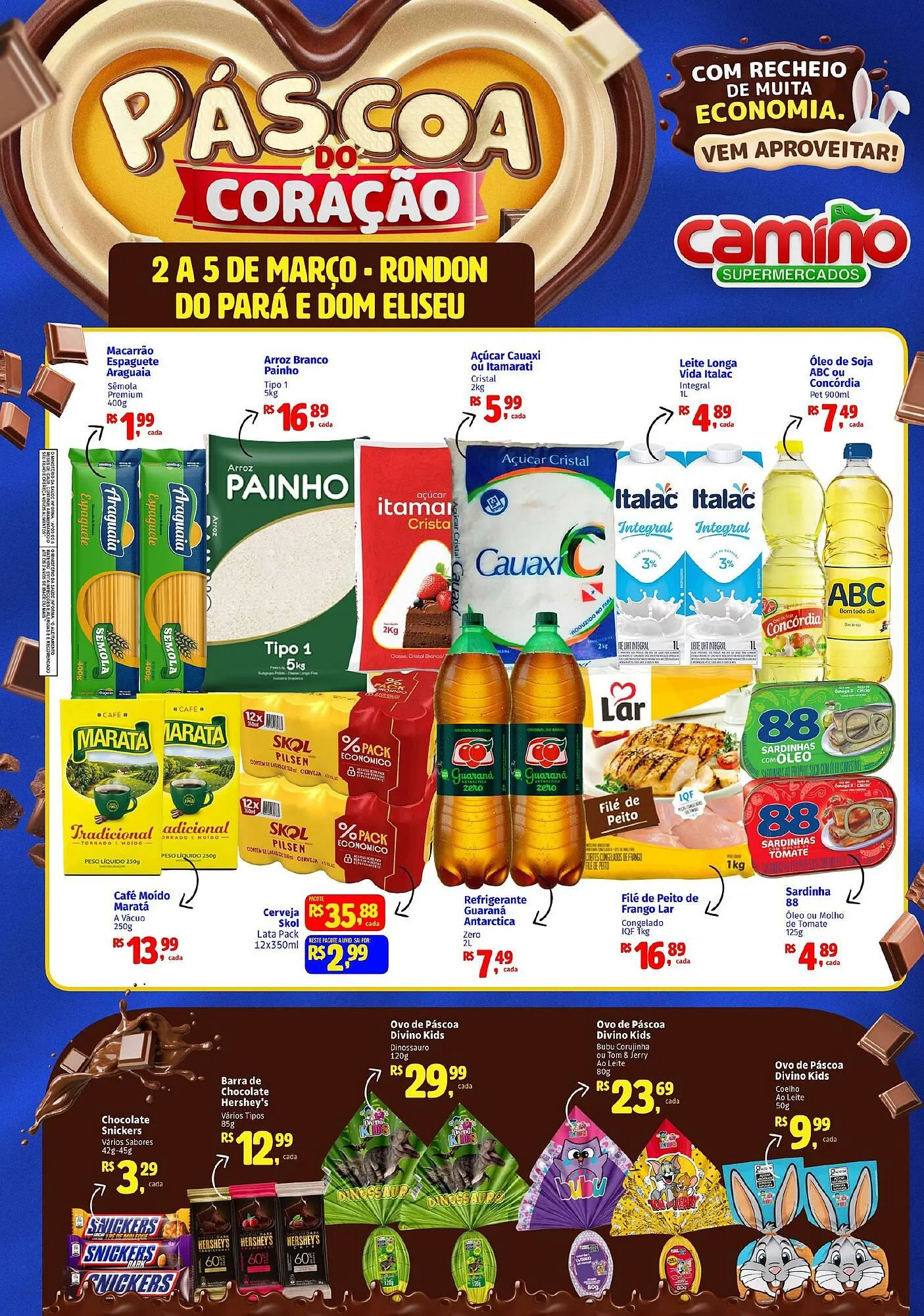 Encarte de Catálogo Camiño supermercados 2 de março até 5 de março 2026 - Pagina 1