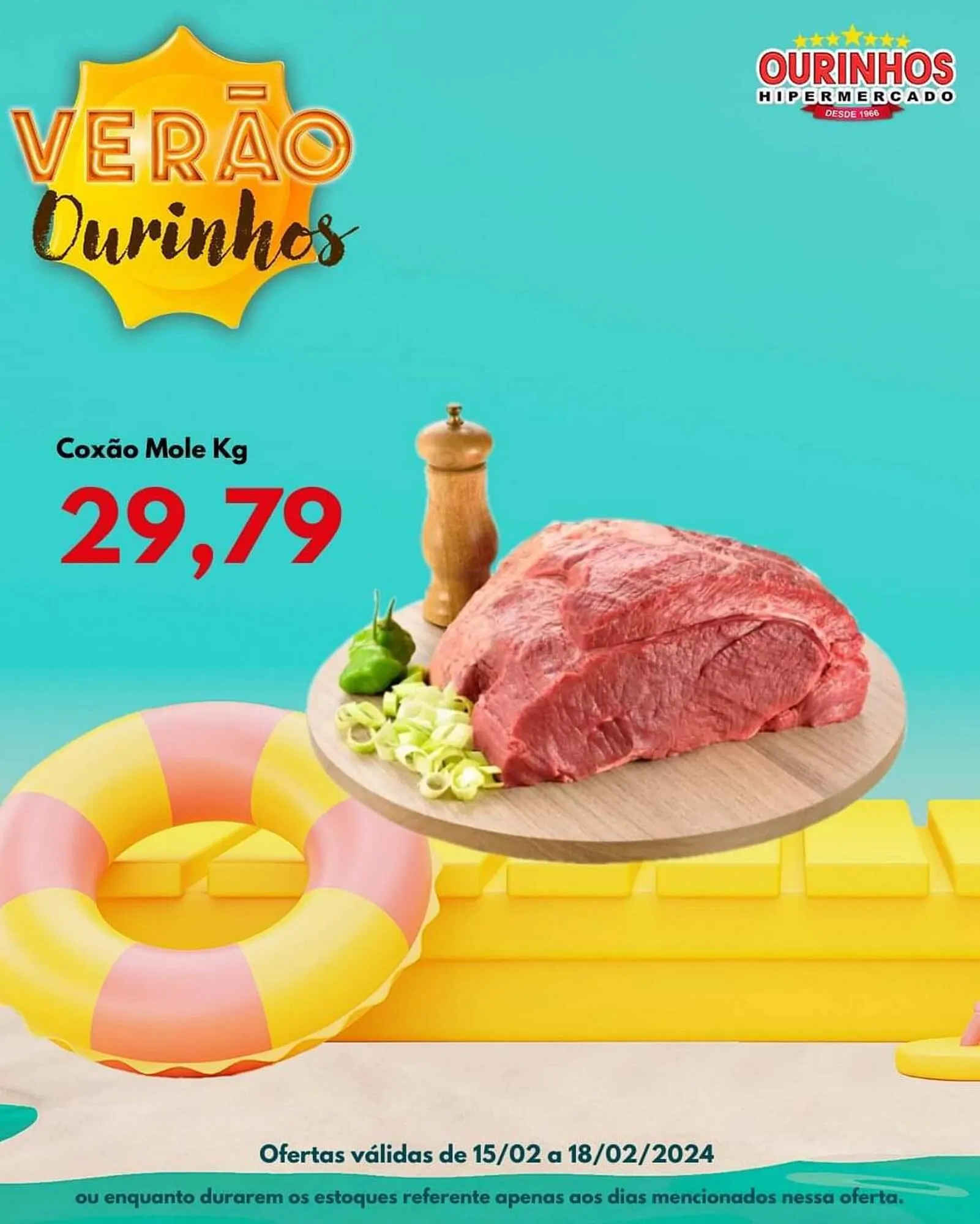 Encarte de Catálogo Ourinhos Hipermercado 15 de fevereiro até 18 de fevereiro 2024 - Pagina 1