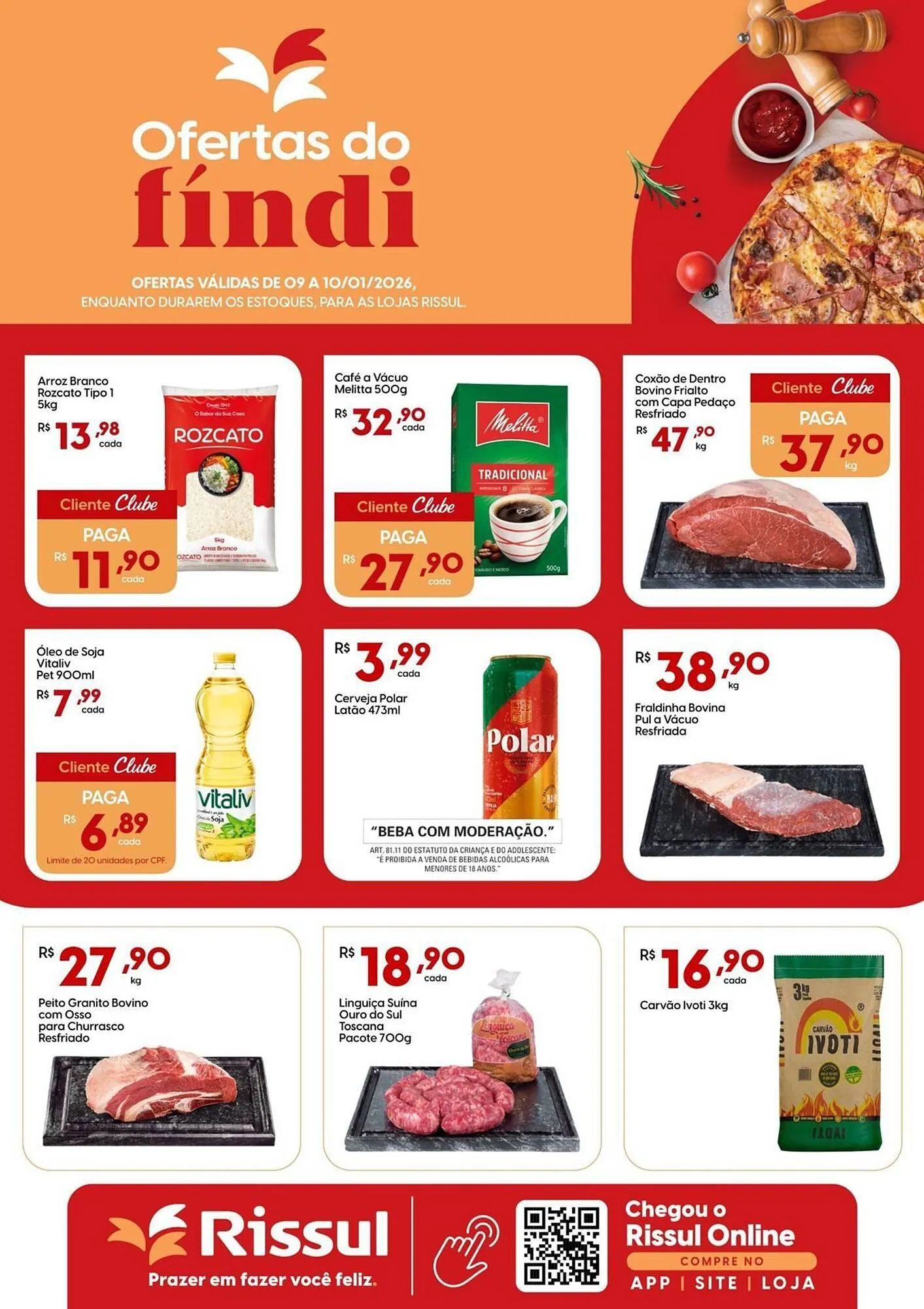 Encarte de Catálogo Supper Rissul 10 de janeiro até 10 de janeiro 2026 - Pagina 1