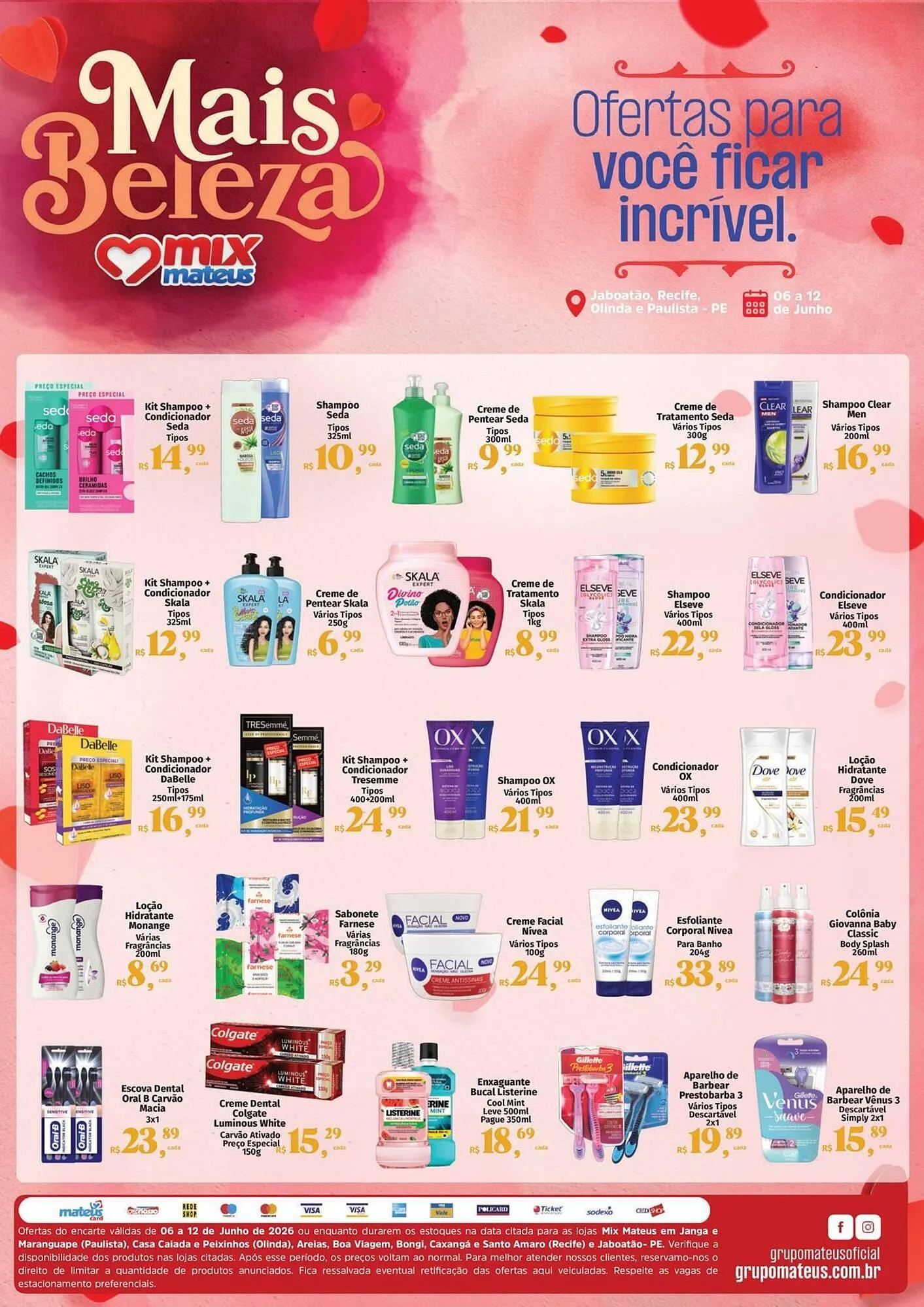 Encarte de Catálogo Supermercados Mateus 6 de junho até 12 de junho 2026 - Pagina 1
