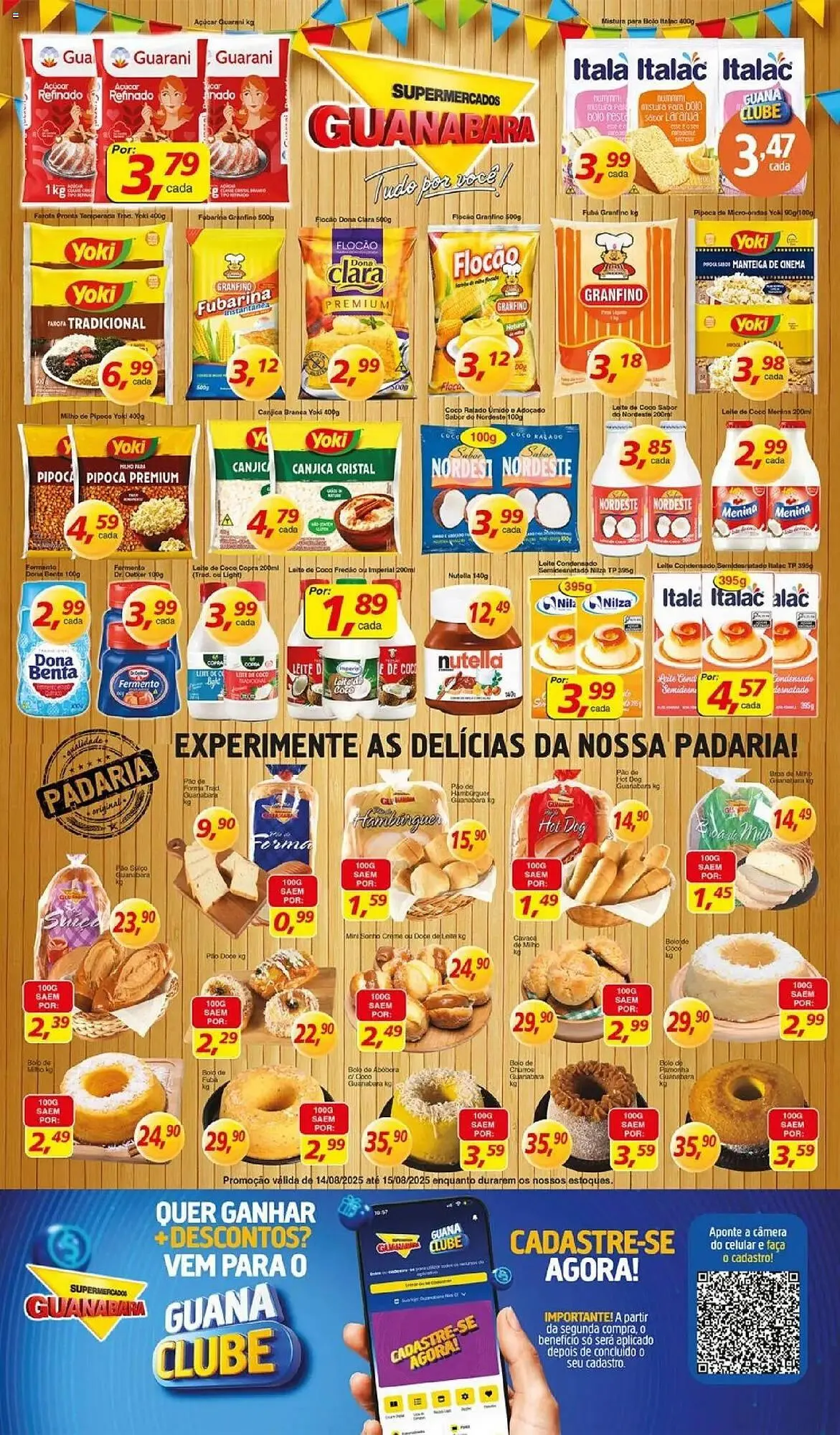Encarte de Catálogo Supermercados Guanabara 14 de agosto até 15 de agosto 2025 - Pagina 6