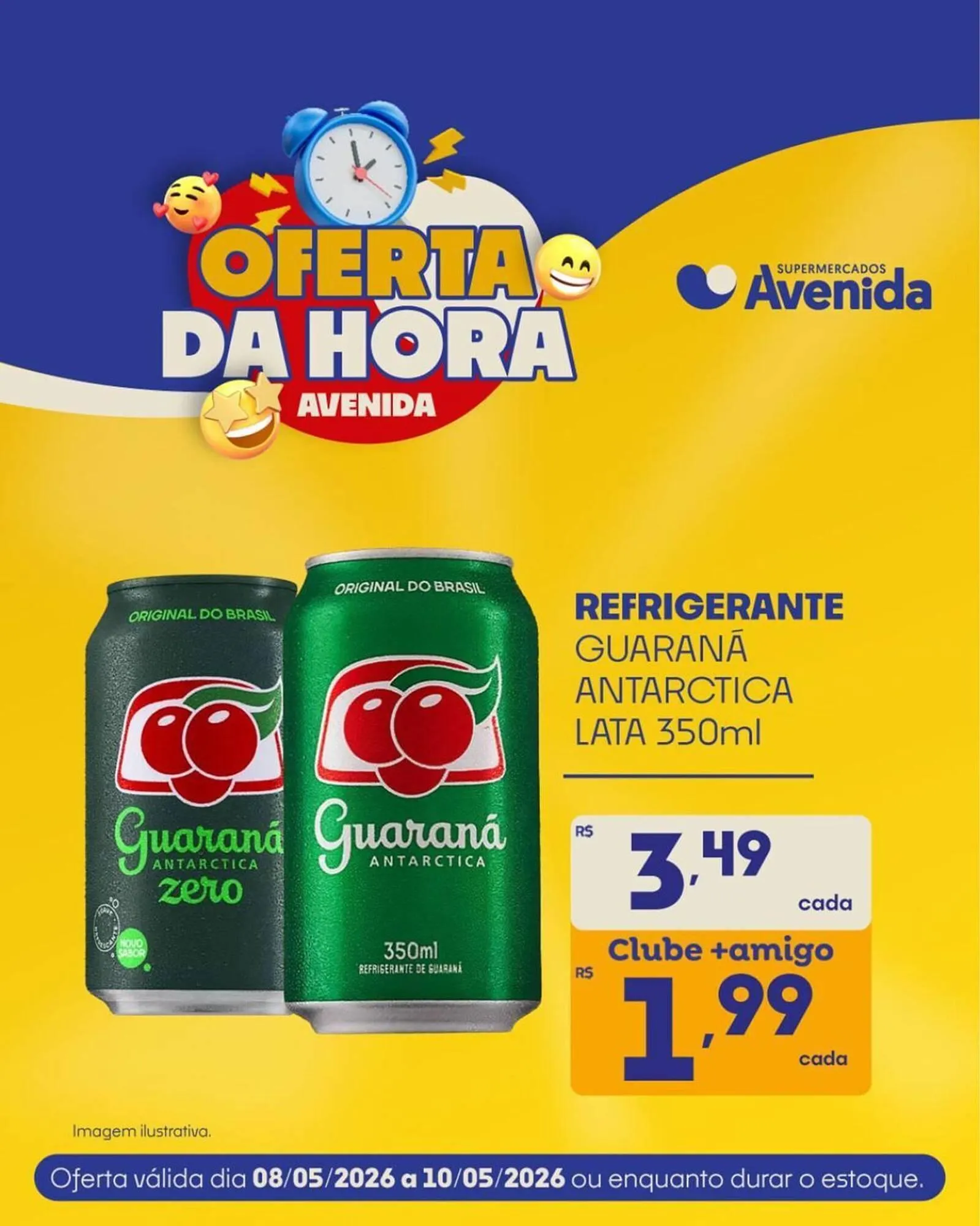 Encarte de Catálogo Supermercados Avenida 8 de maio até 10 de maio 2026 - Pagina 1