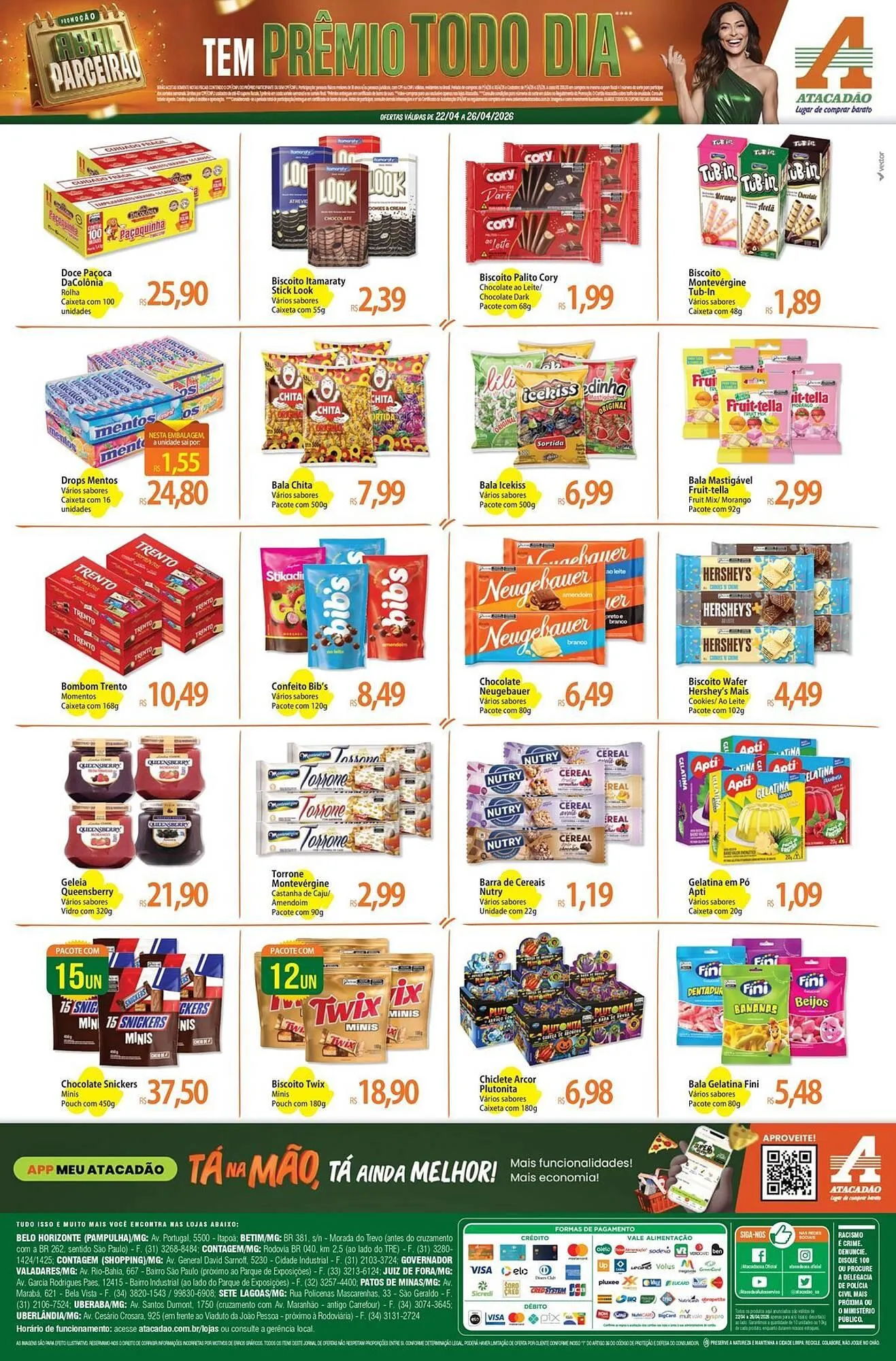 Encarte de Folheto Atacadão 22 de abril até 26 de abril 2026 - Pagina 2