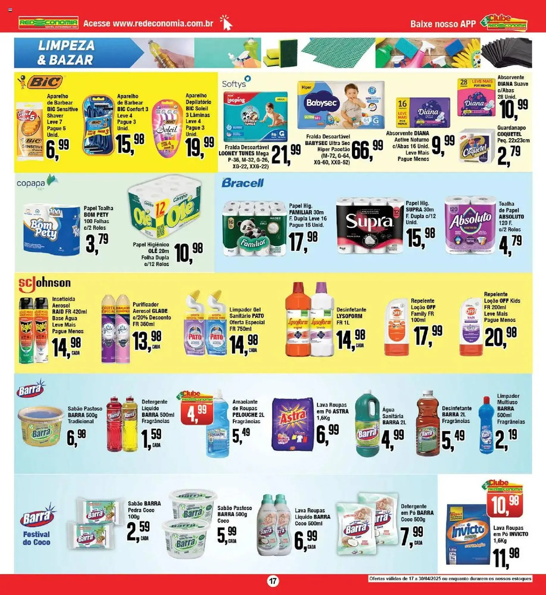 Encarte de Catálogo Redeconomia 17 de abril até 30 de abril 2025 - Pagina 16