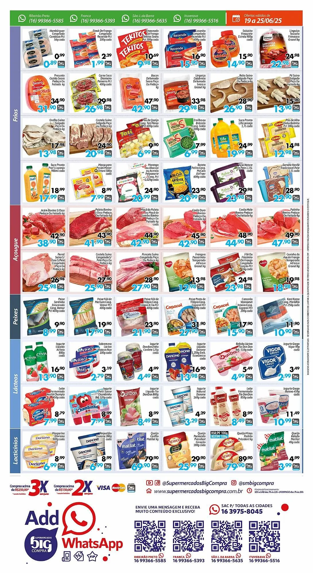 Encarte de Catálogo Supermercados Big Compra 19 de junho até 25 de junho 2025 - Pagina 4