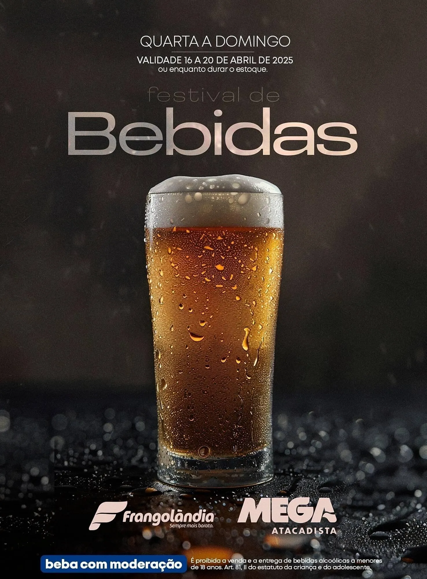 Encarte de Ofertas Frangolândia 16 de abril até 20 de abril 2025 - Pagina 1