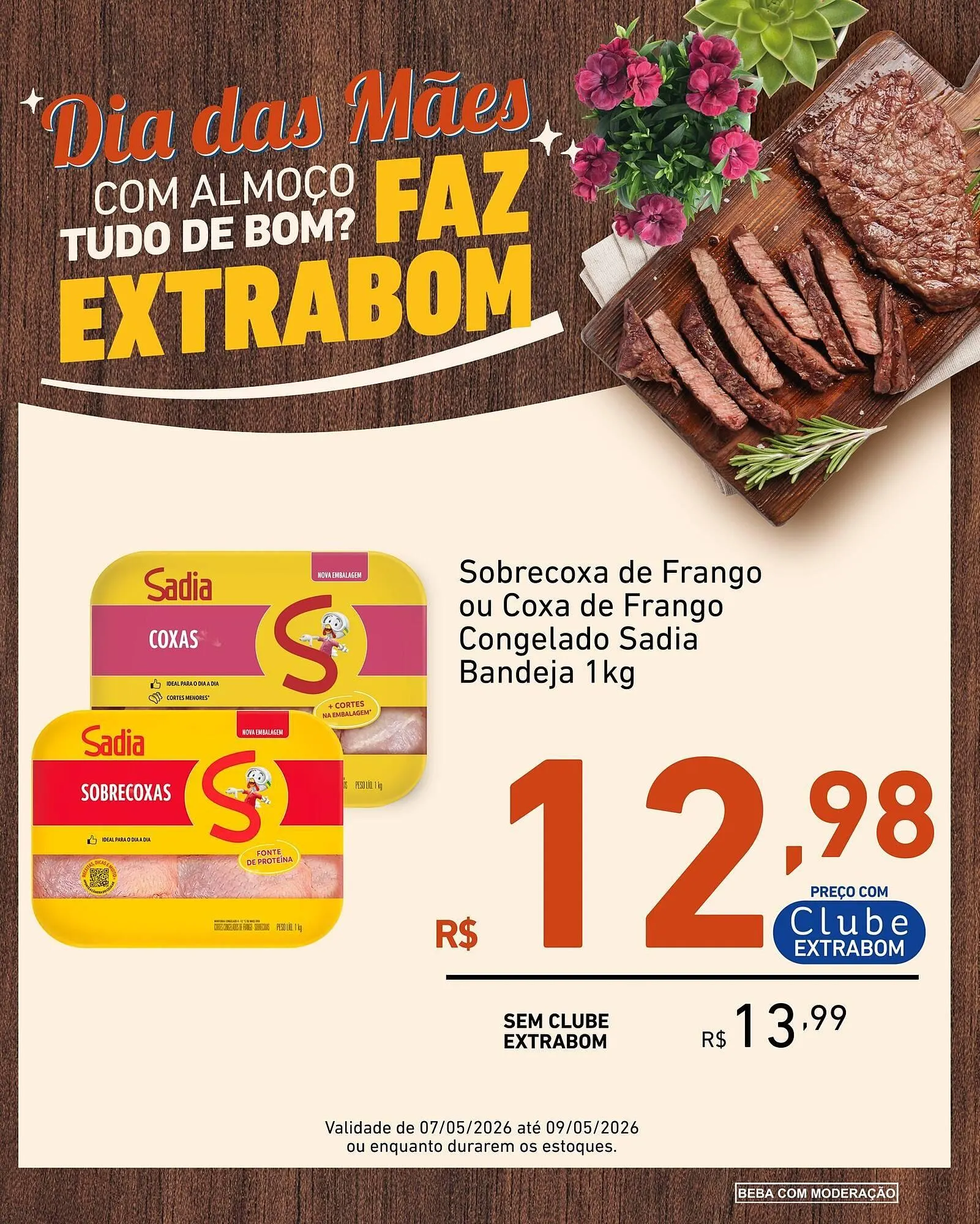 Encarte de Catálogo Extrabom Supermercados 7 de maio até 9 de maio 2026 - Pagina 1