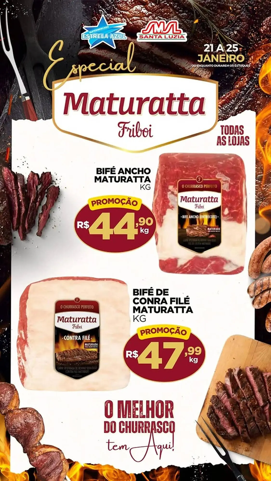 Folheto Supermercado Estrela Azul - 1