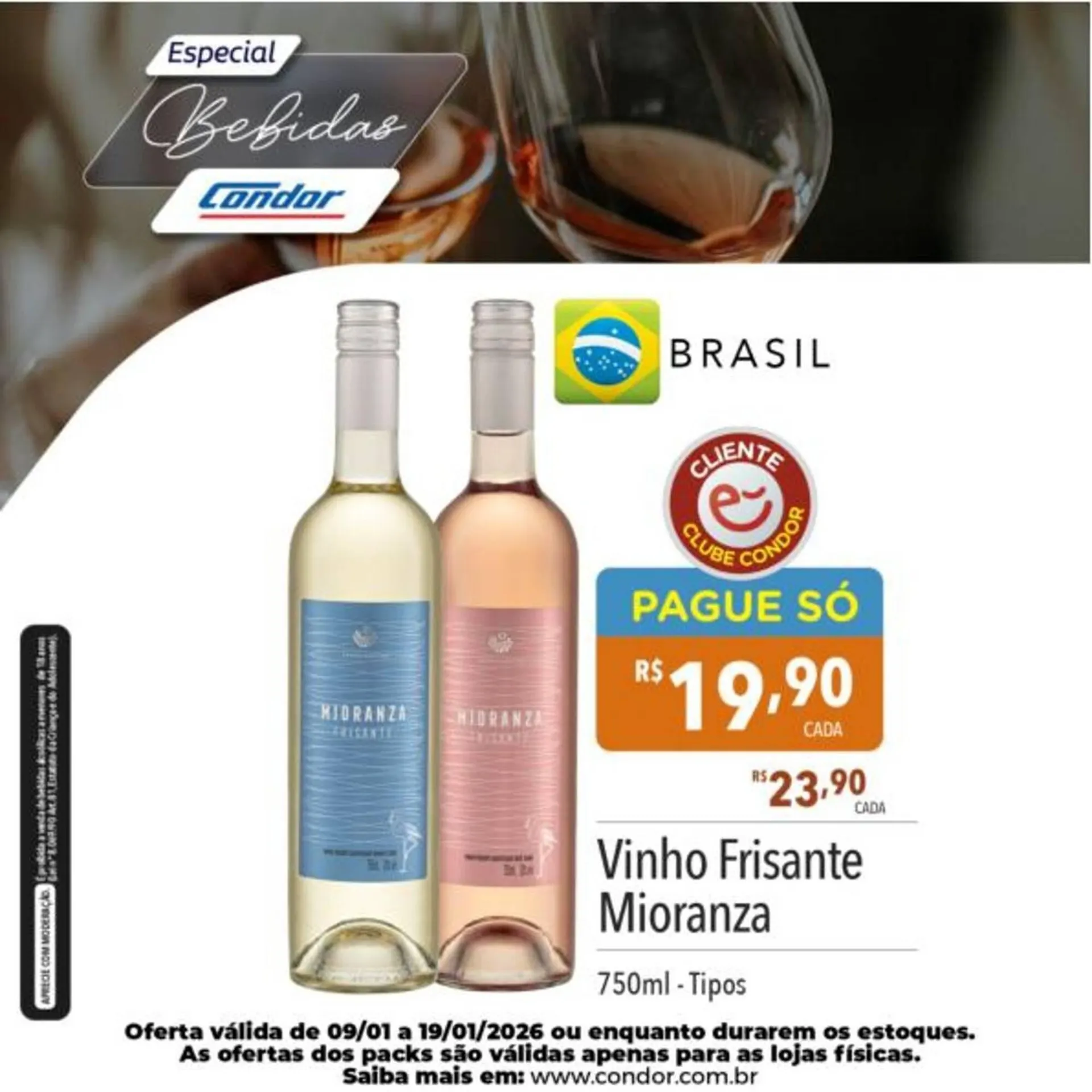 Encarte de Catálogo Supermercados Condor 9 de janeiro até 19 de janeiro 2026 - Pagina 16