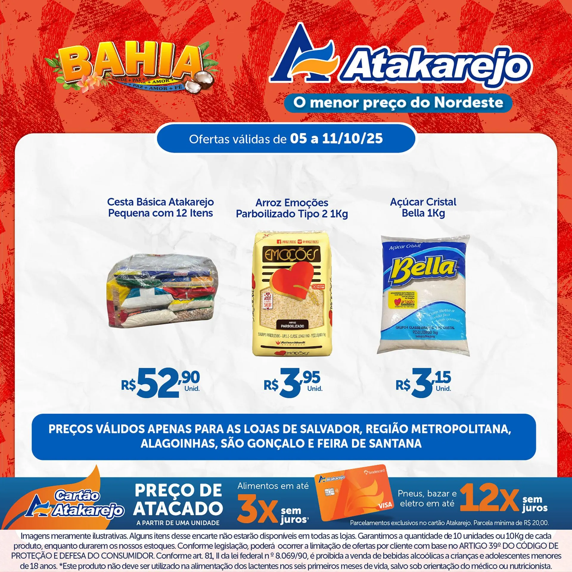 Encarte de Encarte Atakarejo 6 de outubro até 11 de outubro 2025 - Pagina 4