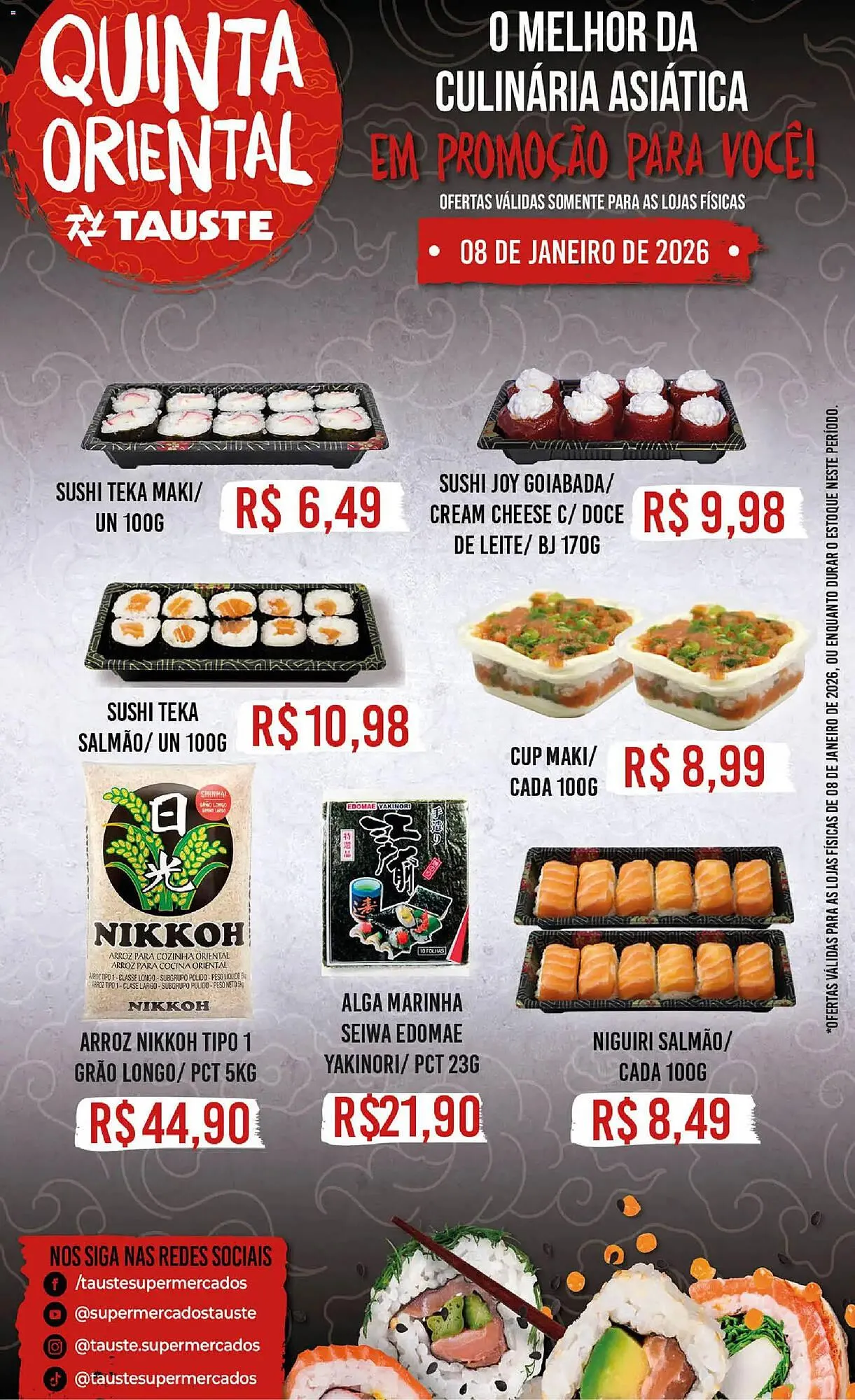 Encarte de Catálogo Supermercados Tauste 8 de janeiro até 8 de janeiro 2026 - Pagina 1
