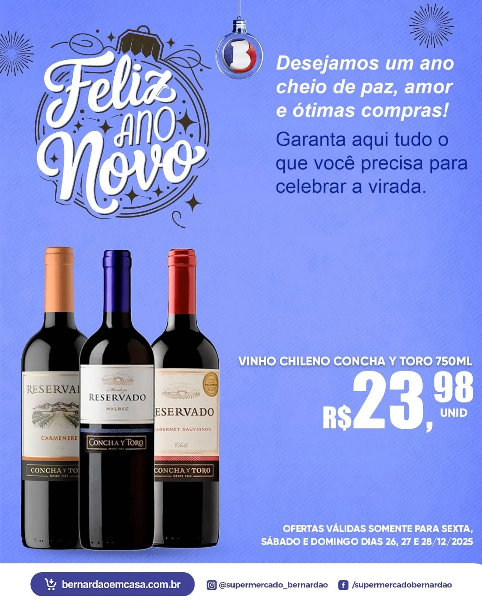 Encarte de Catálogo Supermercado Bernardão 27 de dezembro até 28 de dezembro 2025 - Pagina 4