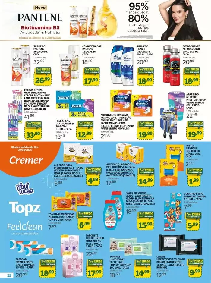 Encarte de Tabloide Quinzenal 16 de abril até 29 de abril 2025 - Pagina 12