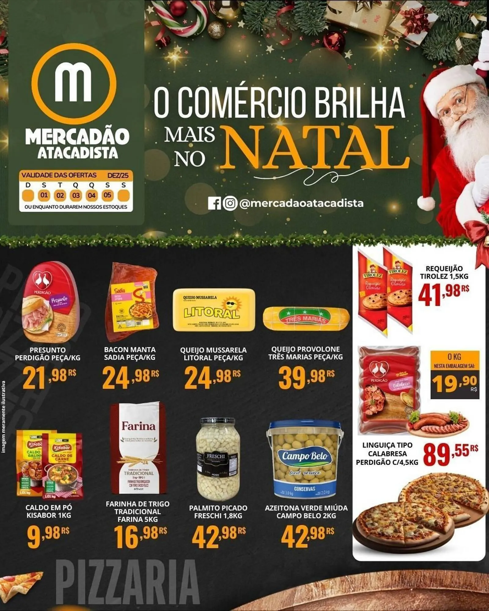 Encarte de Folheto Mercadão Atacadista 1 de dezembro até 5 de dezembro 2025 - Pagina 1