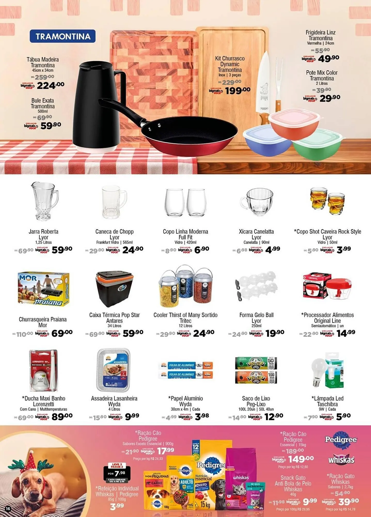 Encarte de Catálogo Big Mais Supermercados 10 de dezembro até 6 de janeiro 2026 - Pagina 16