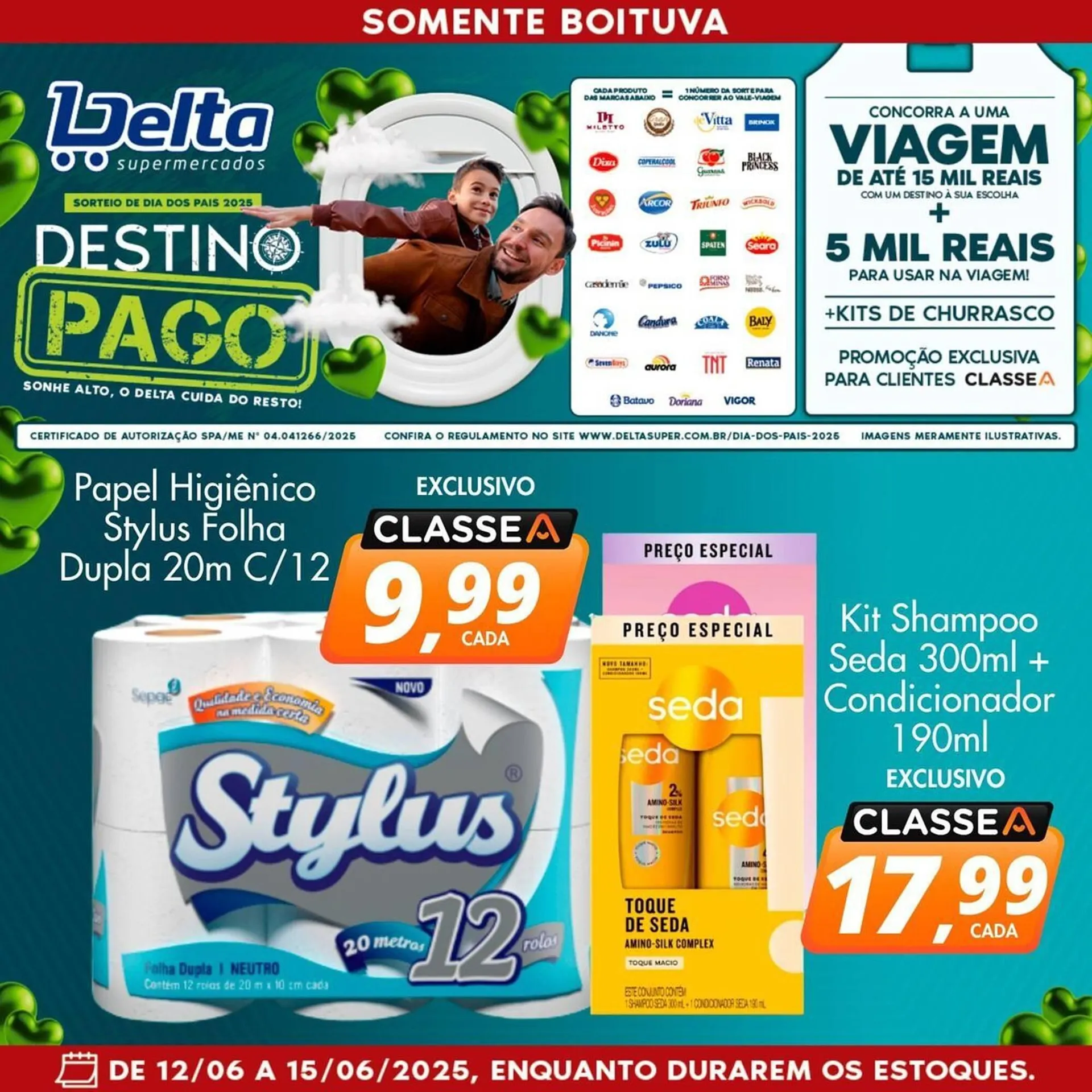 Encarte de Catálogo Delta Supermercados 12 de junho até 15 de junho 2025 - Pagina 6
