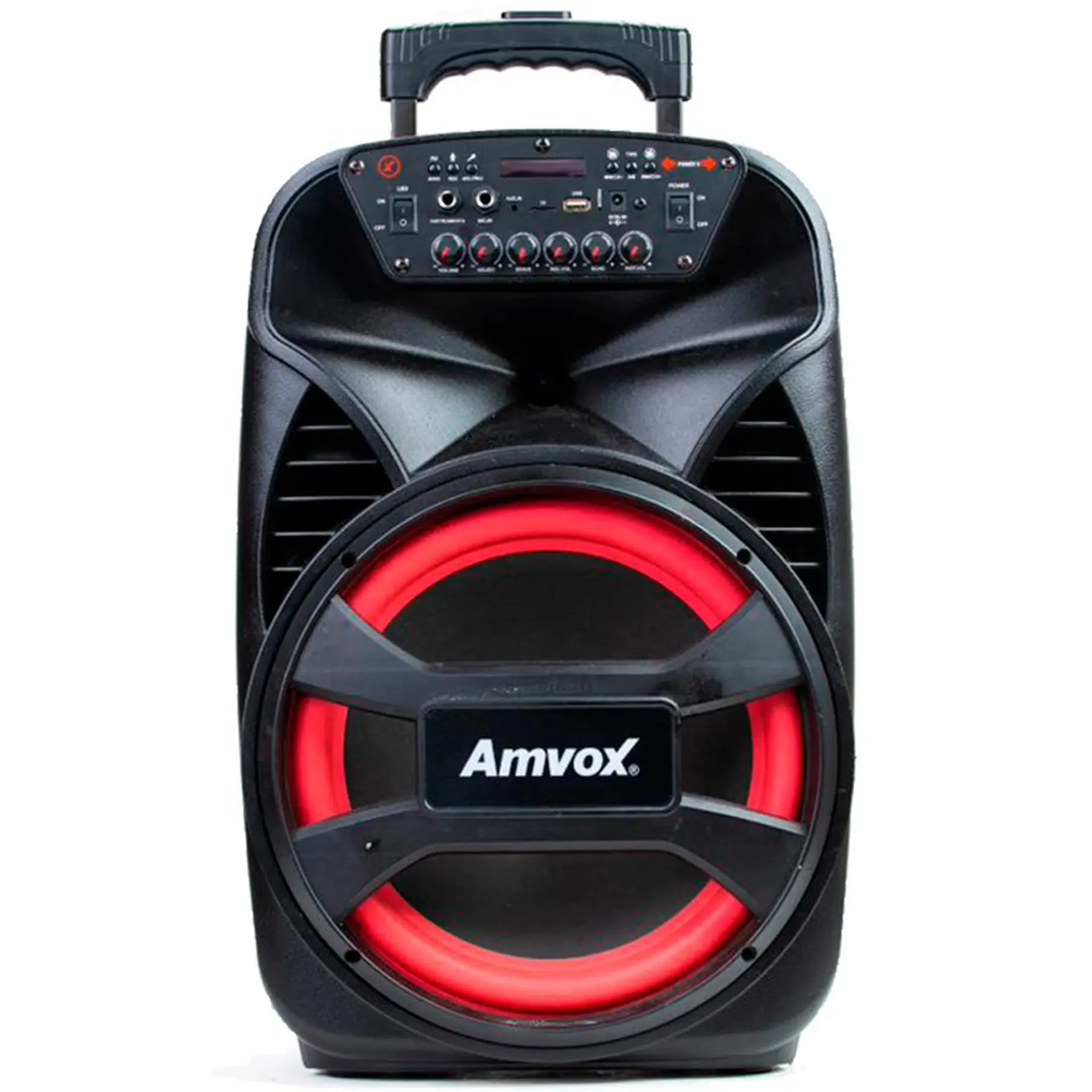 Caixa de Som Amvox ACA 480 Viper II 480W Bluetooth Função Power X