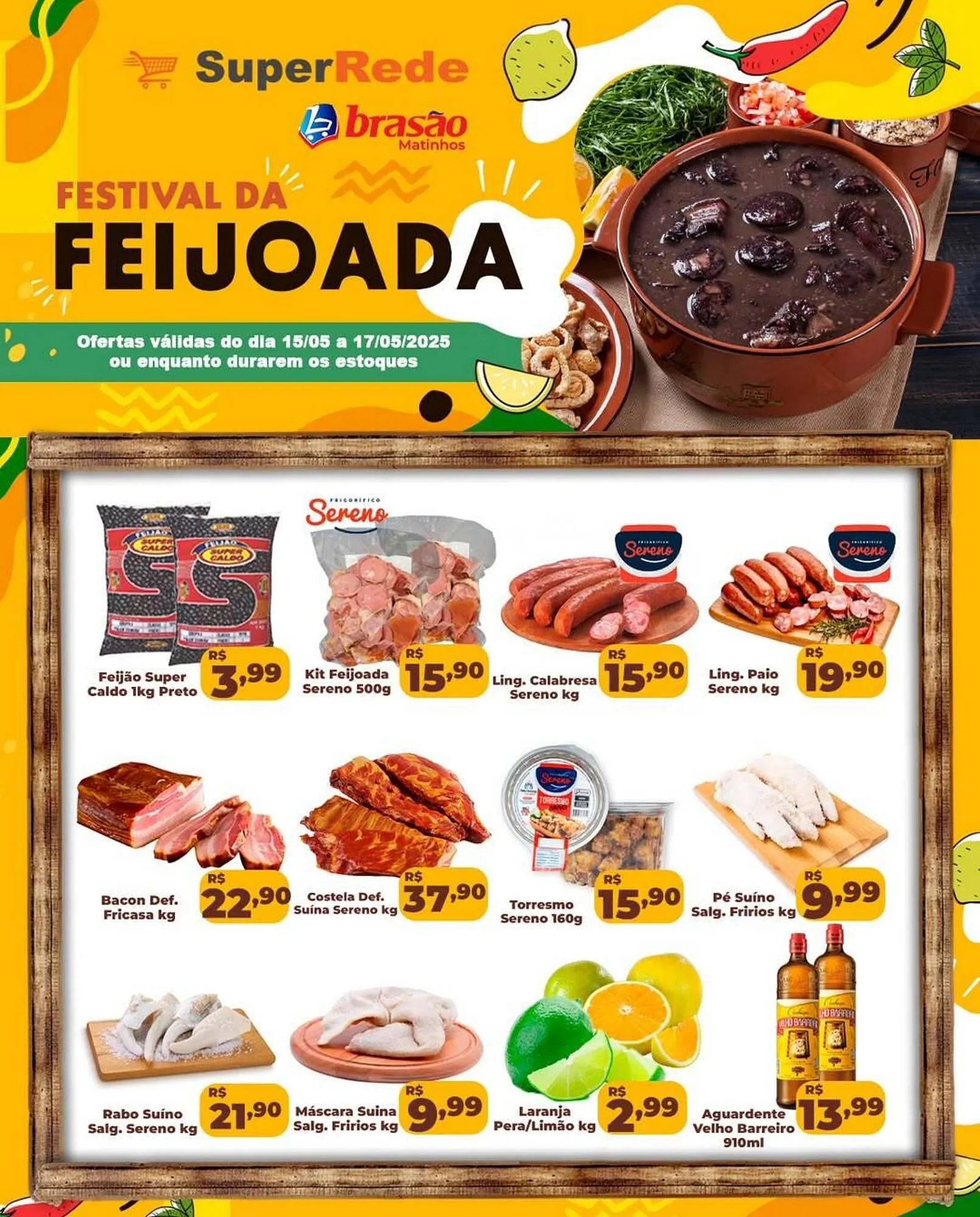 Encarte de Catálogo Super Rede Atacadista 14 de maio até 17 de maio 2026 - Pagina 1