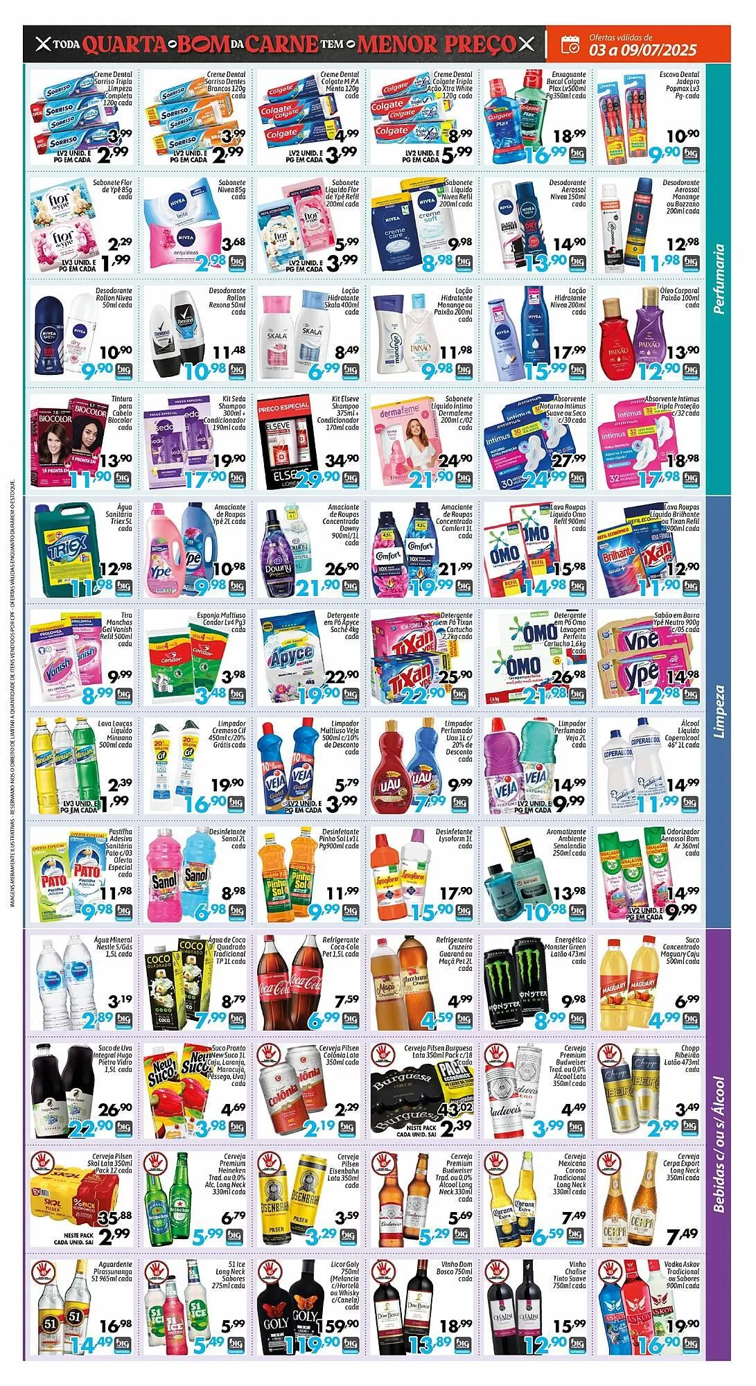 Encarte de Catálogo Supermercados Big Compra 3 de julho até 6 de julho 2025 - Pagina 3