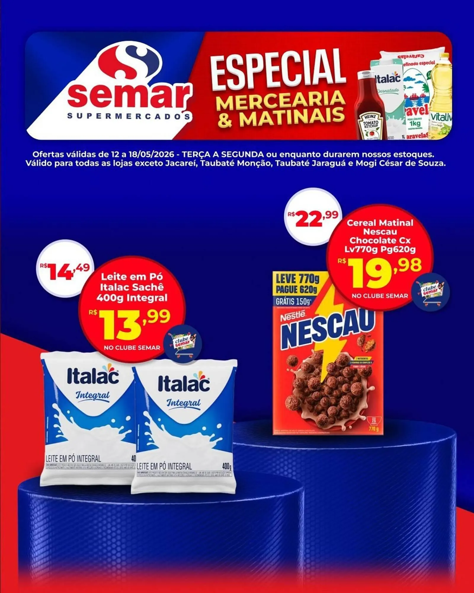 Encarte de Folheto Semar Supermercado 12 de maio até 18 de maio 2026 - Pagina 7