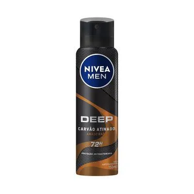 Desodorante Antitranspirante Nivea Men Aerossol Deep Amadeirado 150ml