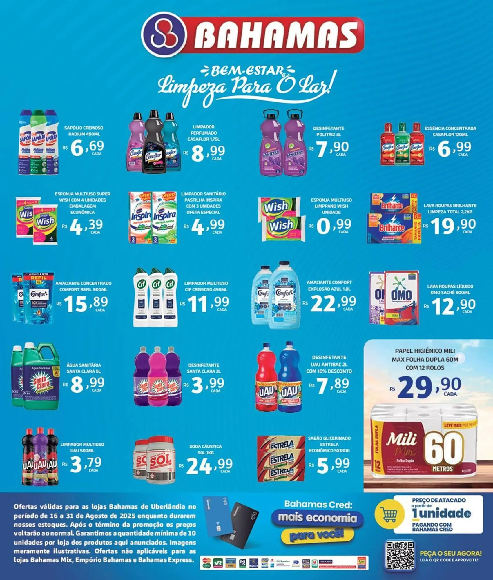Encarte de Catálogo Bahamas Supermercados 18 de agosto até 31 de agosto 2025 - Pagina 2