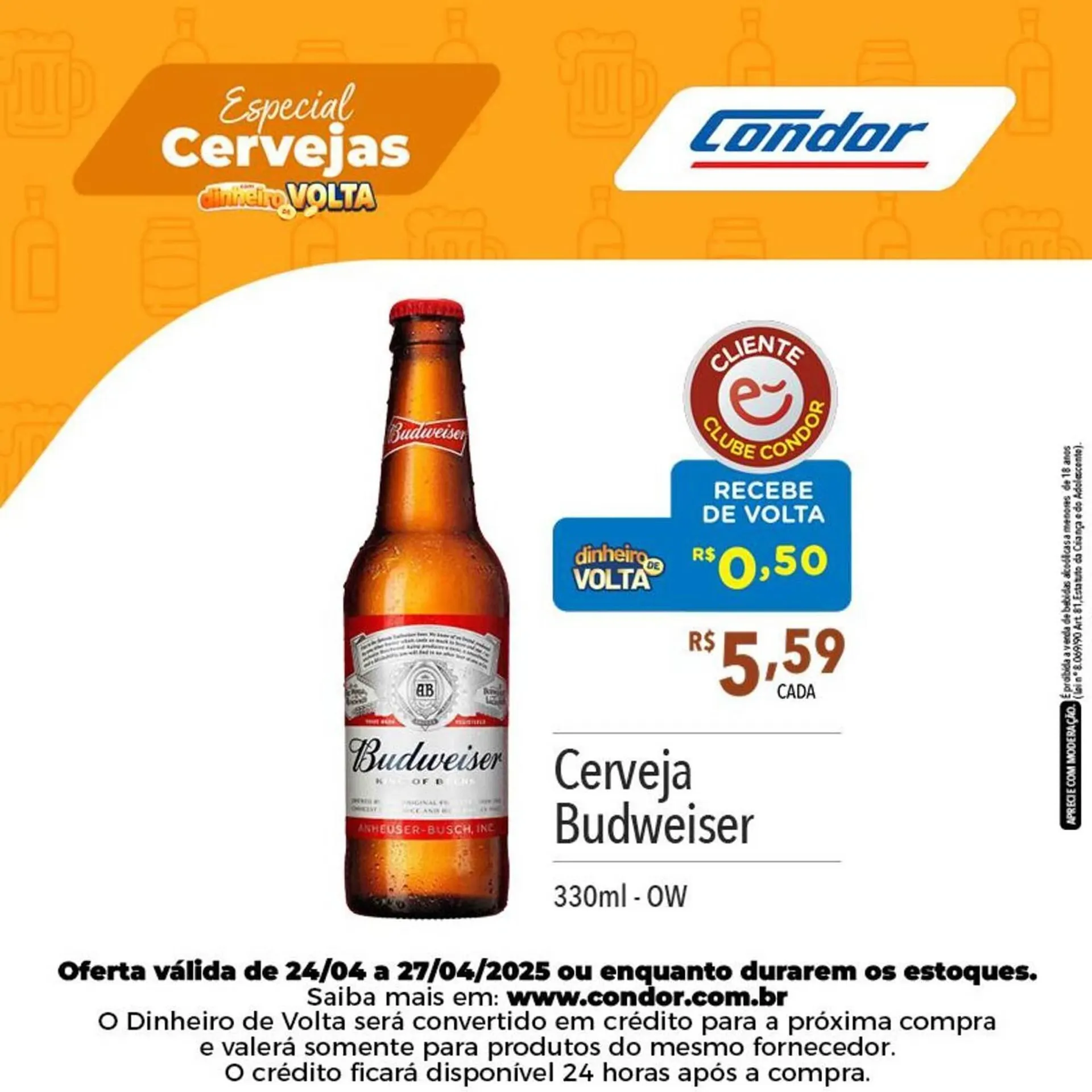 Encarte de Catálogo Supermercados Condor 25 de abril até 27 de abril 2025 - Pagina 2