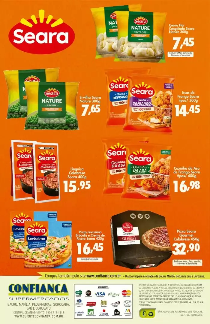 Encarte de Ofertas especiais atraentes para todos 16 de março até 31 de março 2025 - Pagina 2