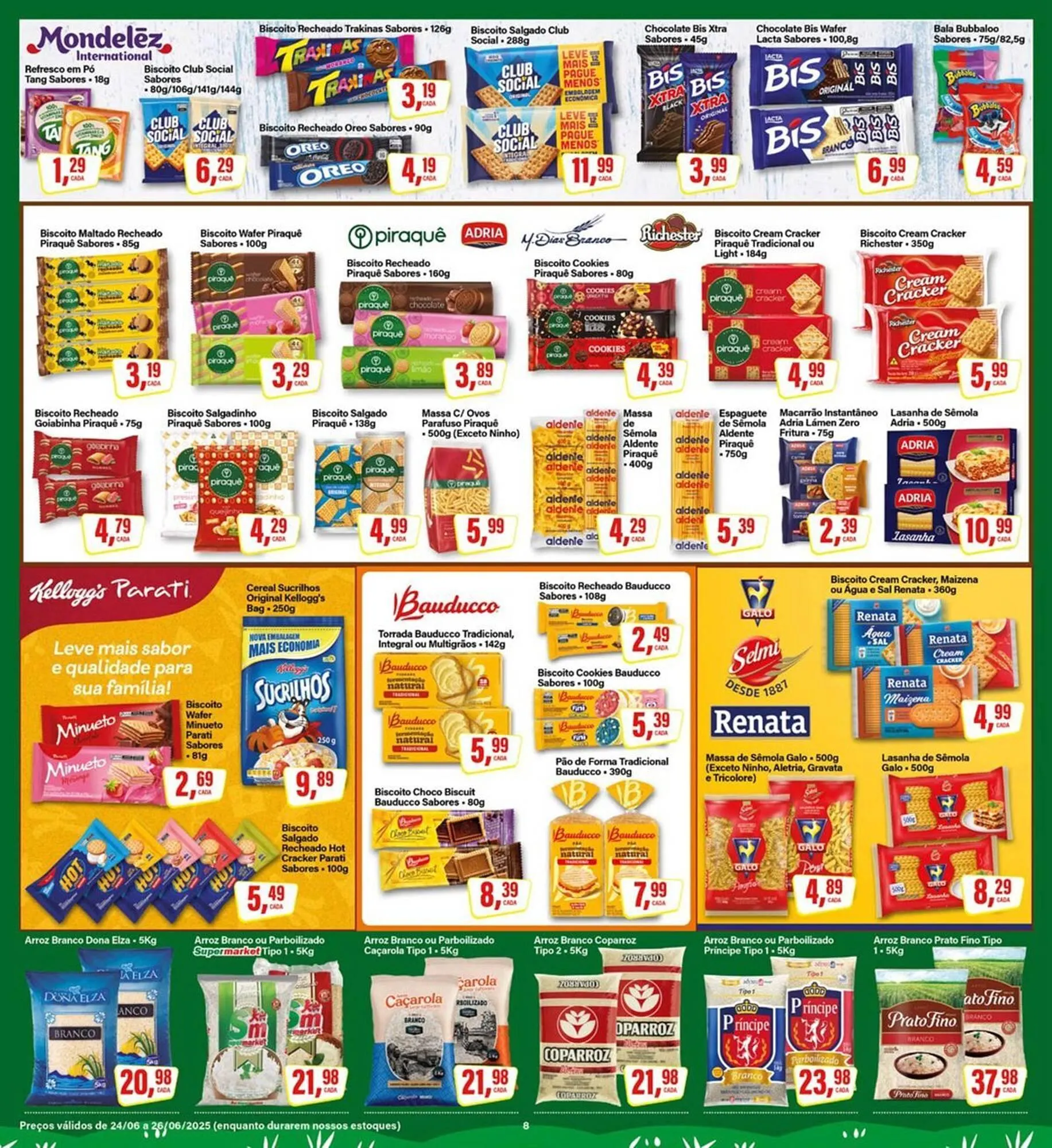 Encarte de Catálogo Rede Supermarket 24 de junho até 26 de junho 2025 - Pagina 8