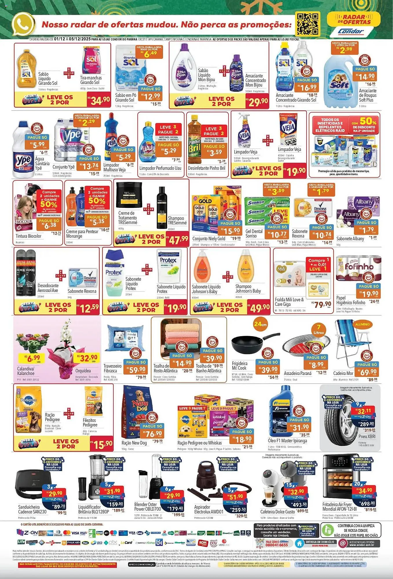 Encarte de Catálogo Supermercados Condor 1 de dezembro até 5 de dezembro 2025 - Pagina 4