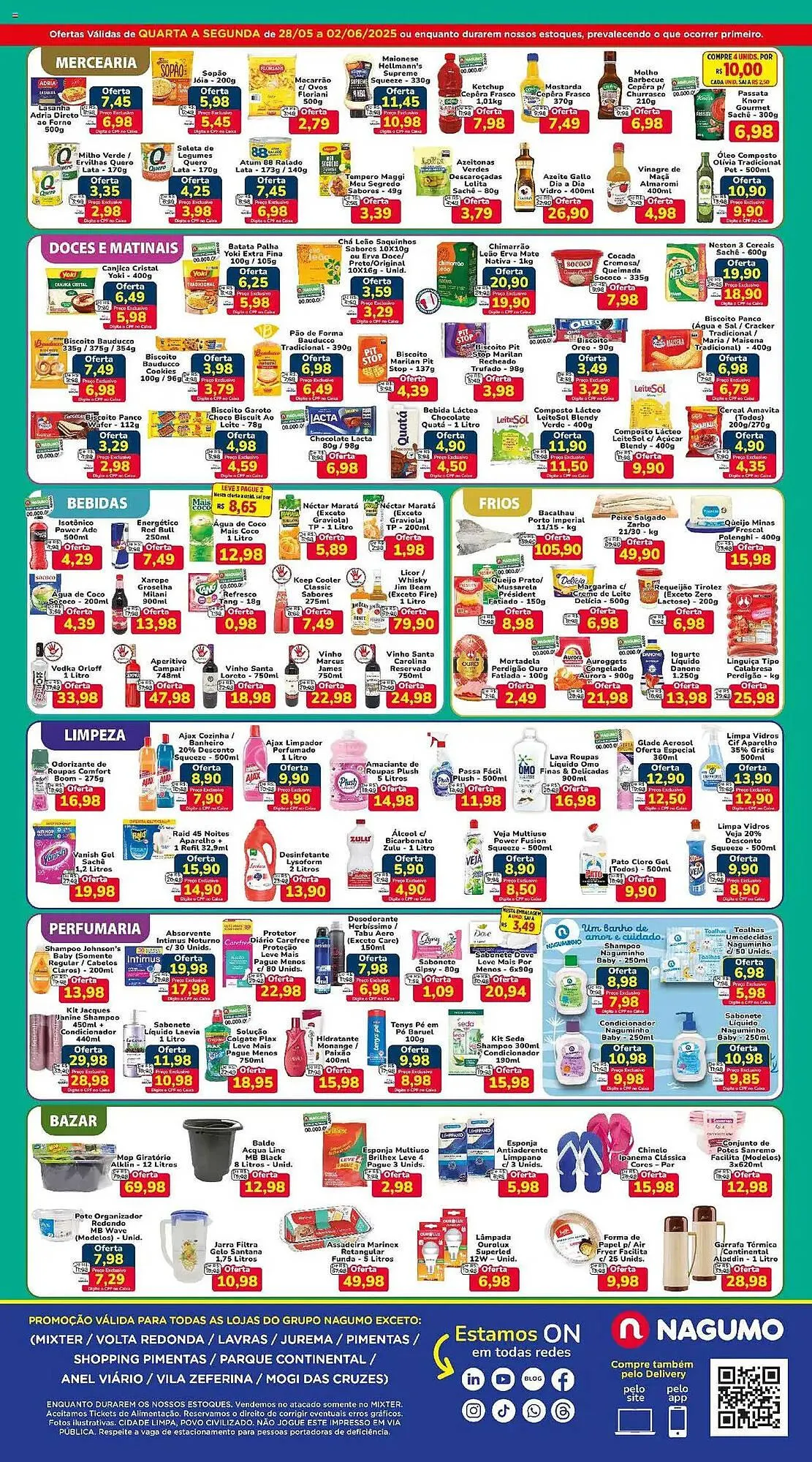 Encarte de Catálogo Nagumo 28 de maio até 3 de junho 2025 - Pagina 2