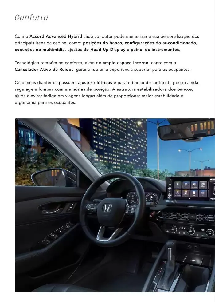 Encarte de Honda - Accord Híbrido 15 de outubro até 15 de outubro 2025 - Pagina 12