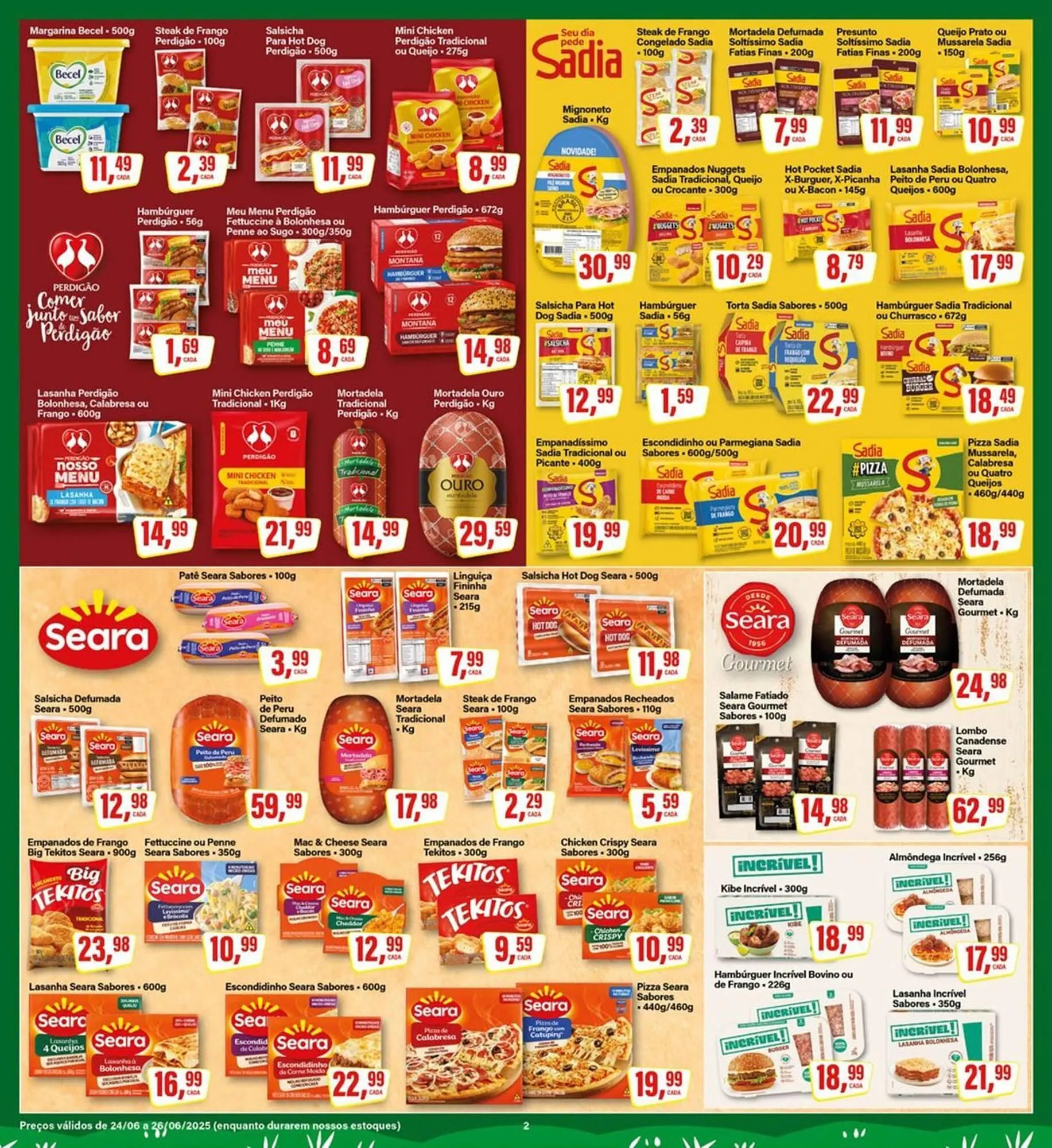 Encarte de Catálogo Rede Supermarket 24 de junho até 26 de junho 2025 - Pagina 2