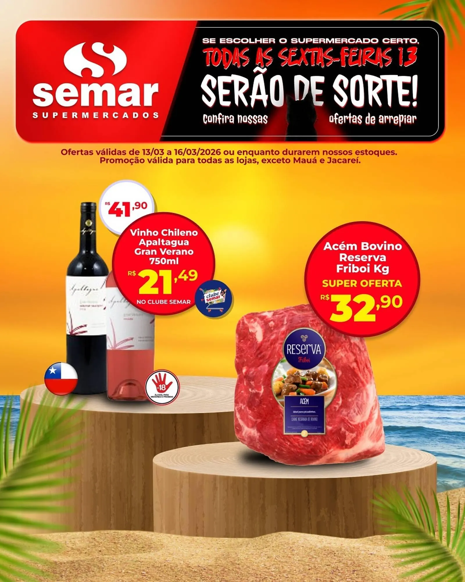 Encarte de Folheto Semar Supermercado 14 de março até 16 de março 2026 - Pagina 3