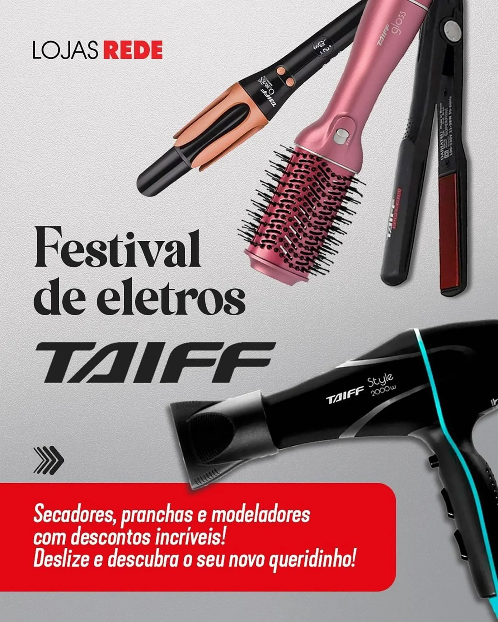 Encarte de Folheto Lojas Rede 11 de novembro até 18 de novembro 2025 - Pagina 1