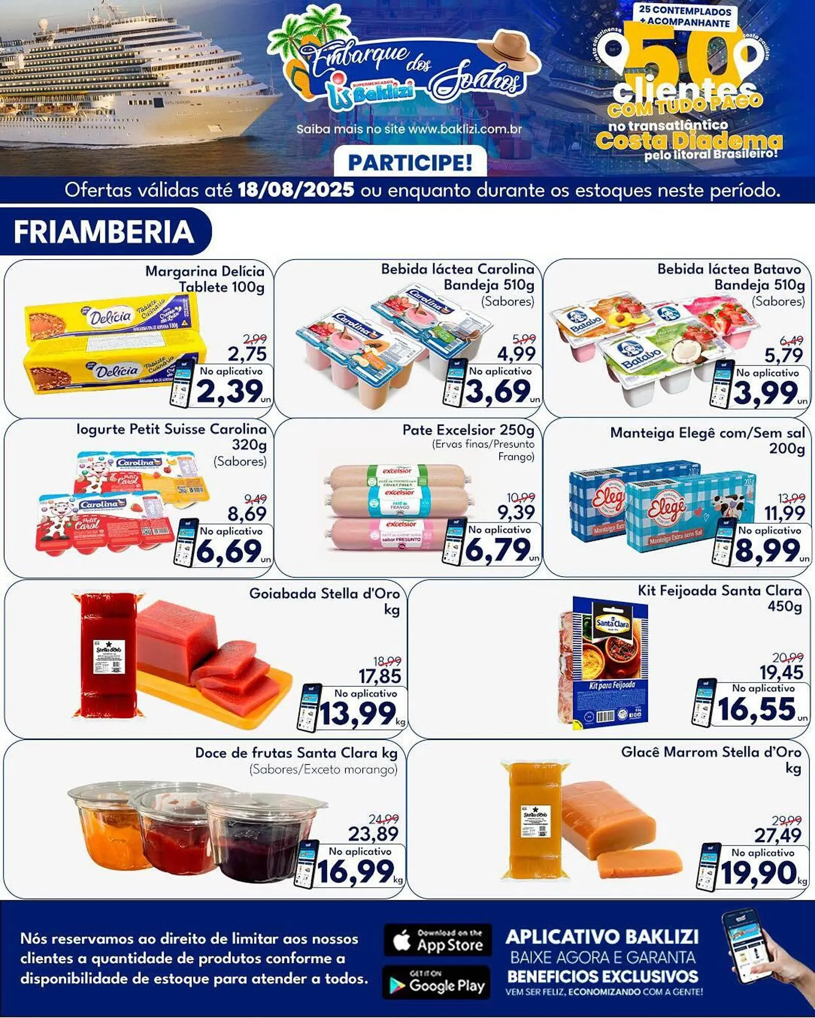 Encarte de Catálogo Supermercados Baklizi 14 de agosto até 18 de agosto 2025 - Pagina 3