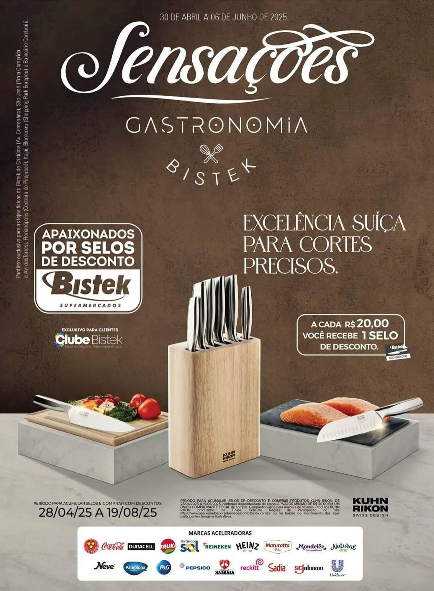 Encarte de Catálogo Bistek Supermercados 5 de maio até 6 de junho 2025 - Pagina 1