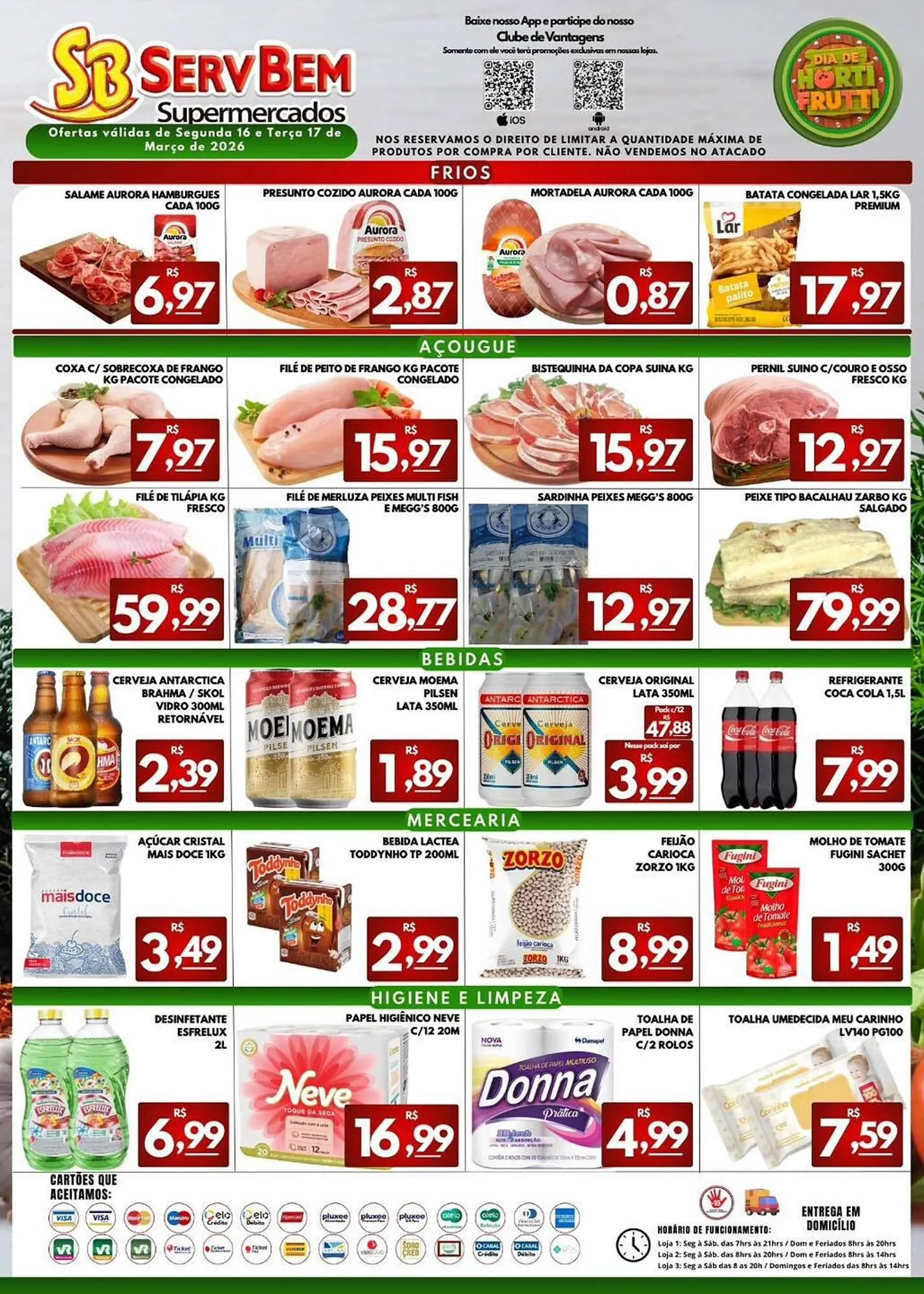 Encarte de Catálogo ServBem 16 de março até 17 de março 2026 - Pagina 2