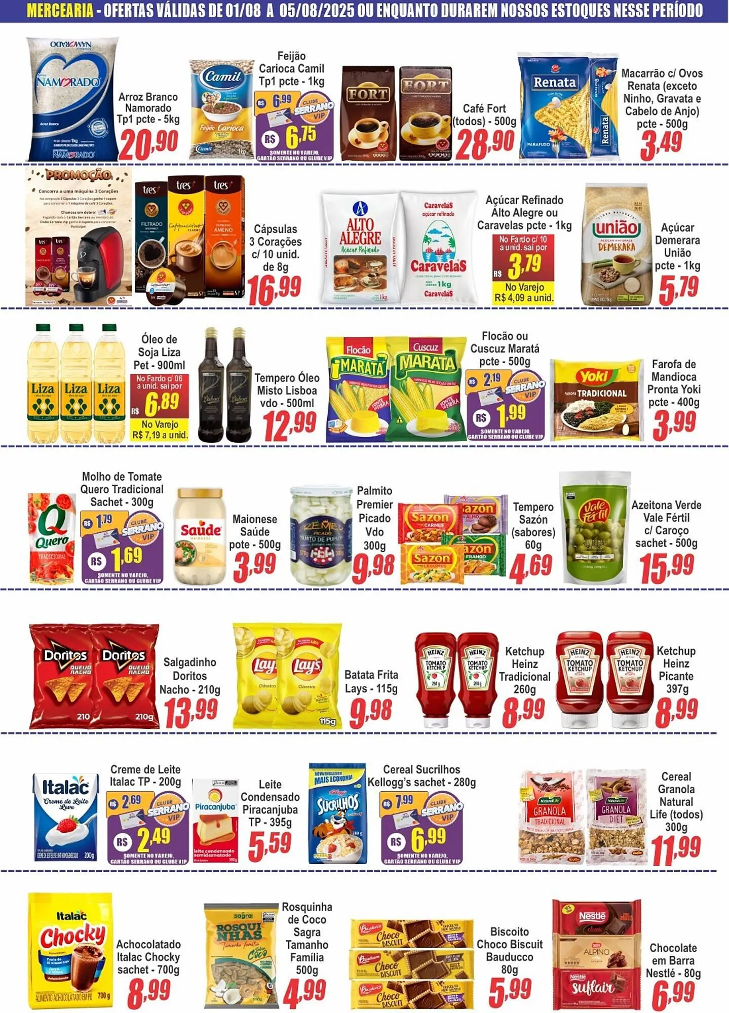 Encarte de Catálogo Serrano Supermercado 31 de julho até 5 de agosto 2025 - Pagina 5