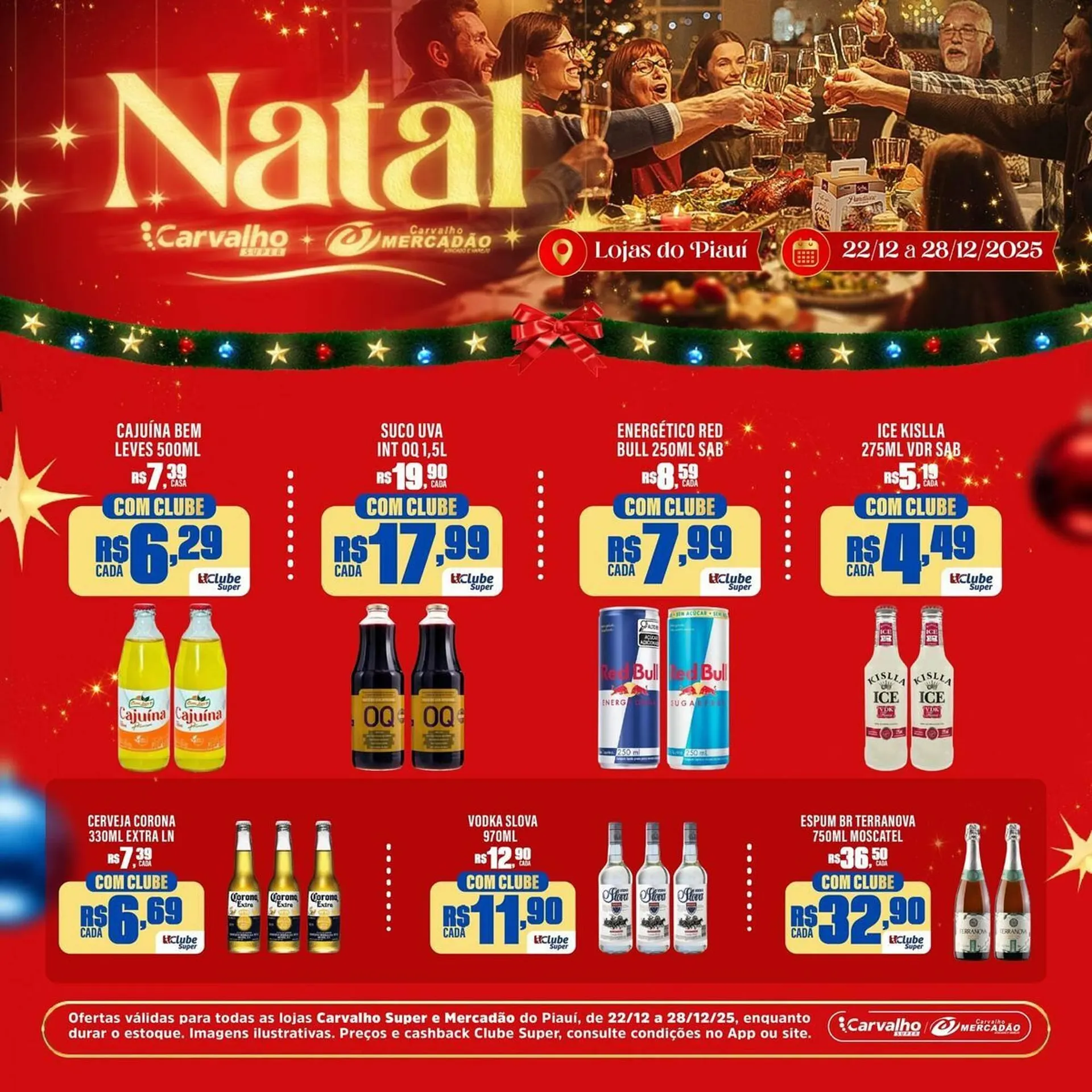 Encarte de Catálogo Carvalho Supermercado 22 de dezembro até 28 de dezembro 2025 - Pagina 2