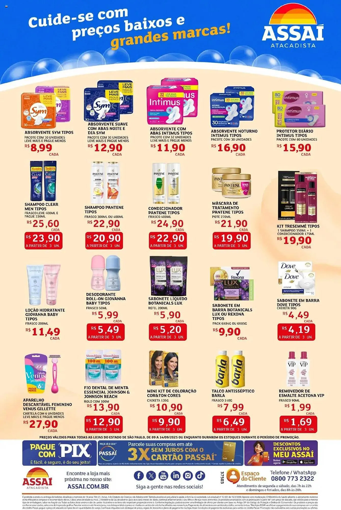Encarte de Encarte Assaí Atacadista 9 de setembro até 14 de setembro 2025 - Pagina 2
